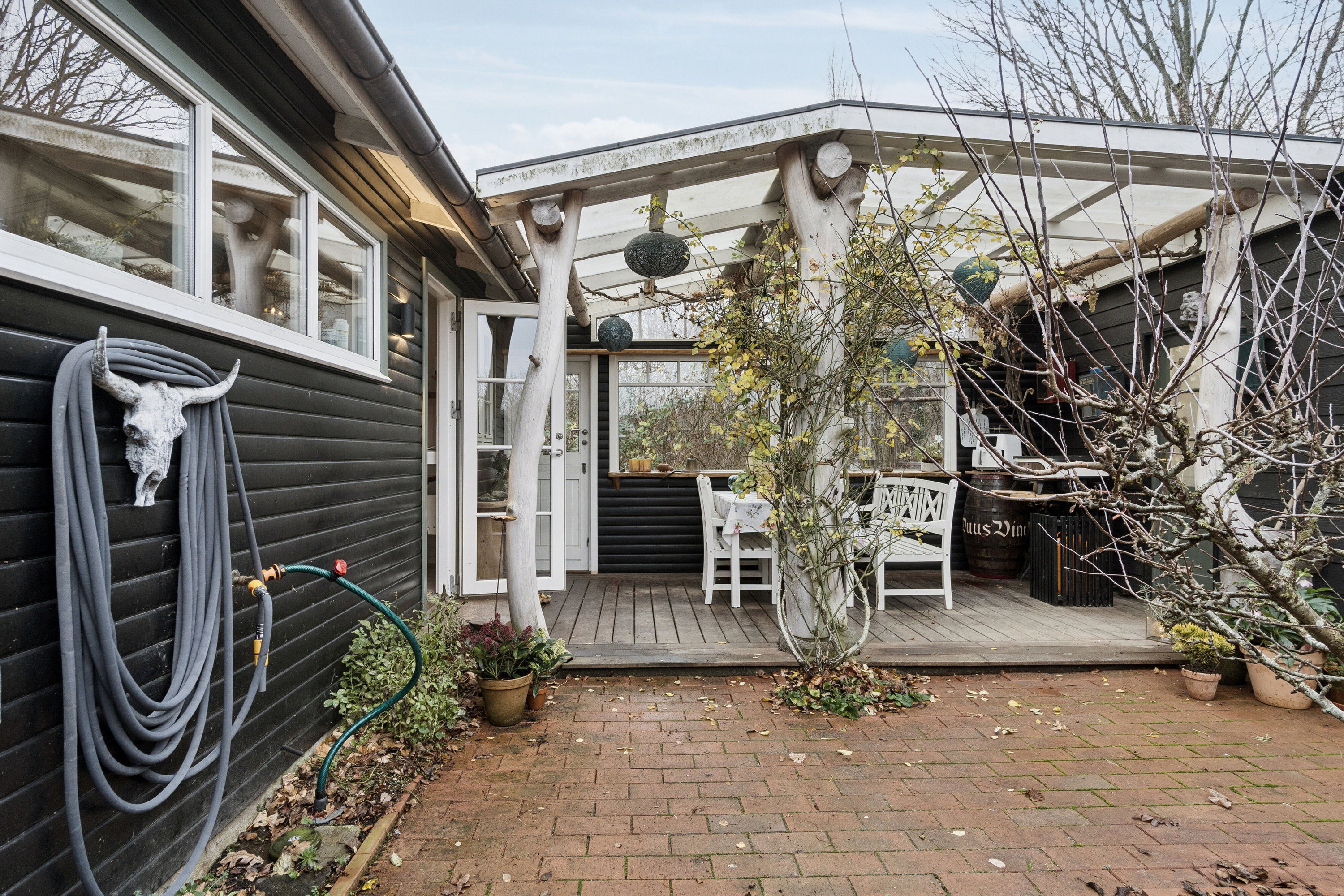 Fremhævet udendørs billede i fuldskærmstilstand. Billede af Pilevej 8, Klint, 4500 Nykøbing Sj