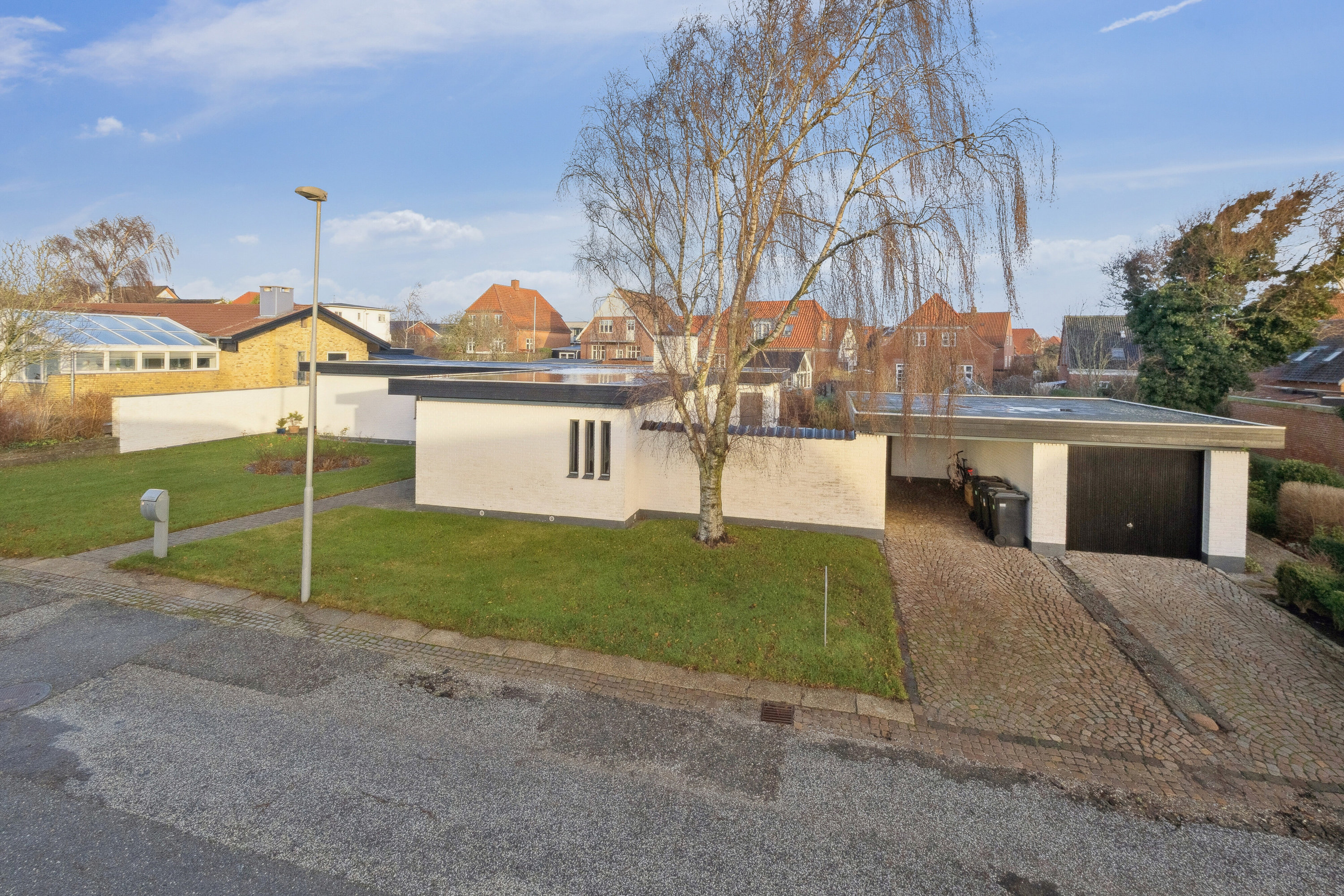 Fremhævet luftfoto billede i fuldskærmstilstand. Billede af Anne Søes Vej 5, 7700 Thisted