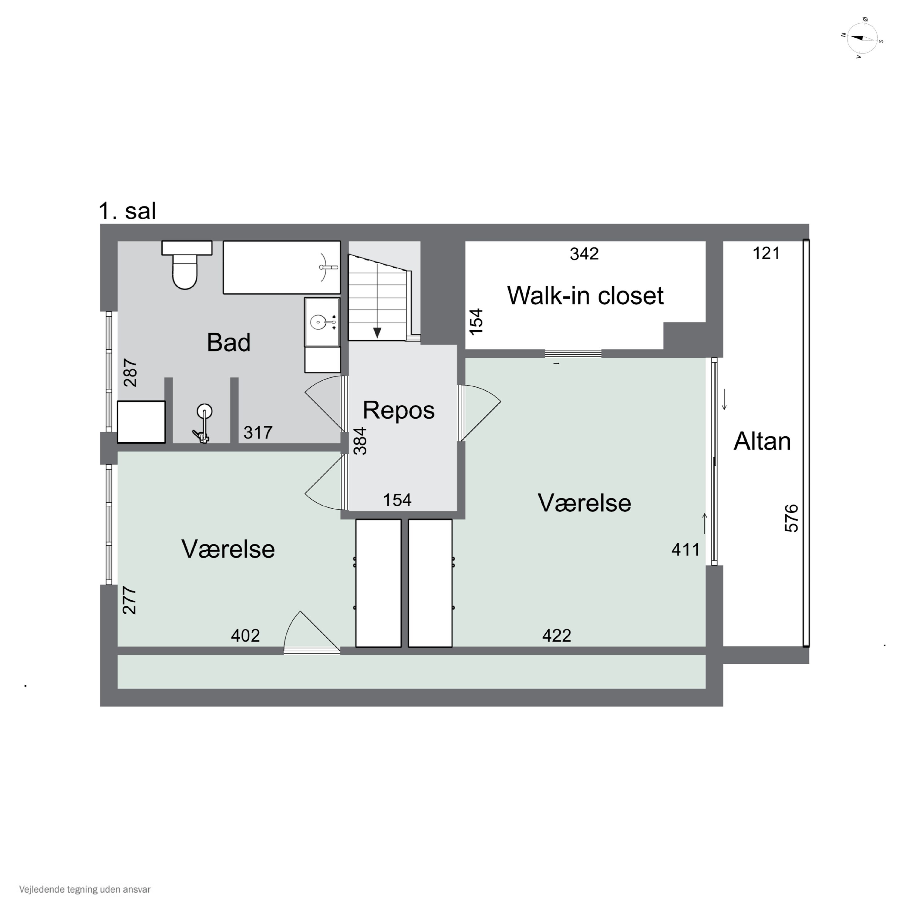 Plantegninger billede af Louisevej 2, 2800 Kongens Lyngby