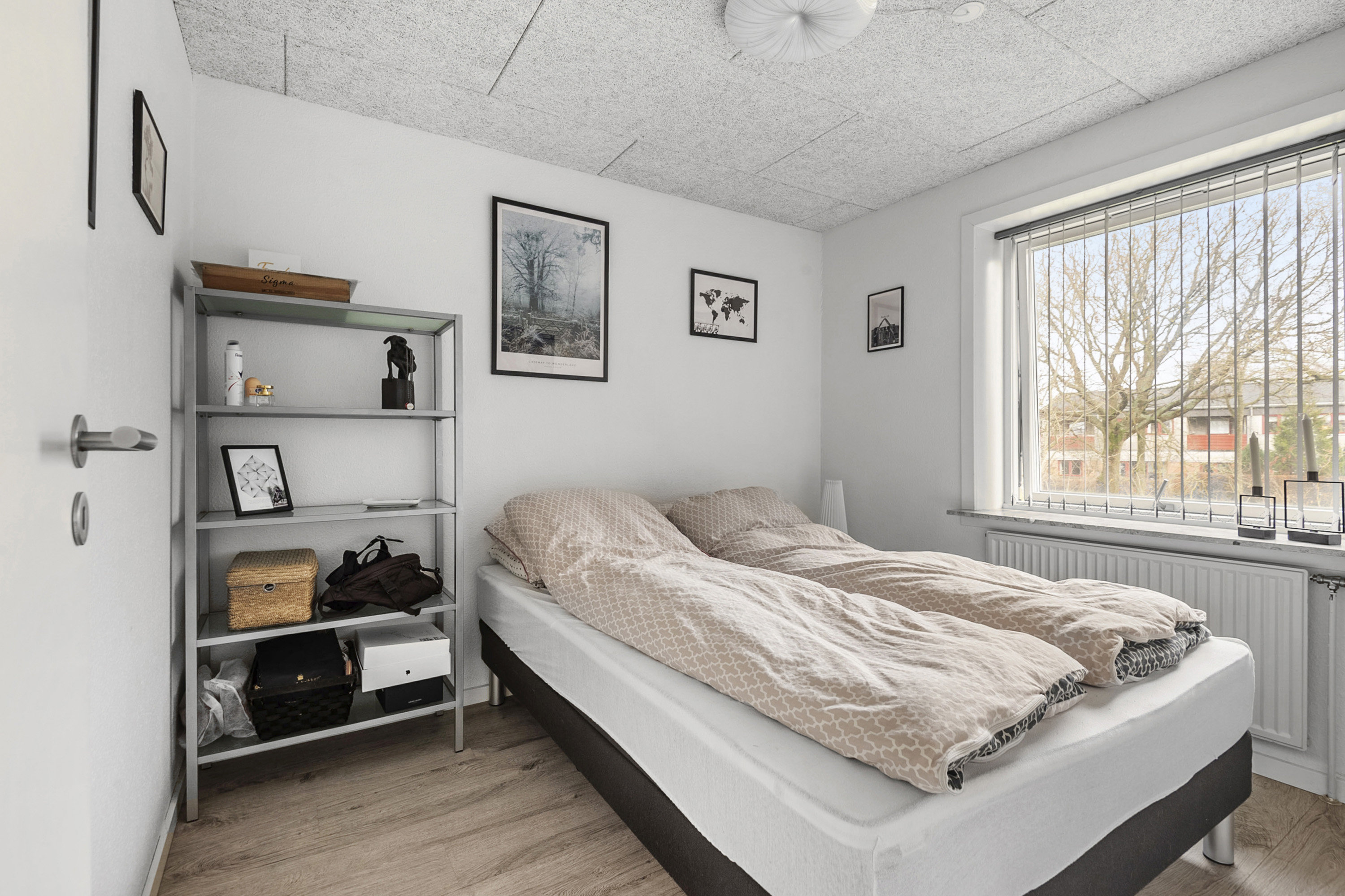 Fremhævet soveværelse billede i fuldskærmstilstand. Billede af Grønlandsparken 164F, 6715 Esbjerg N