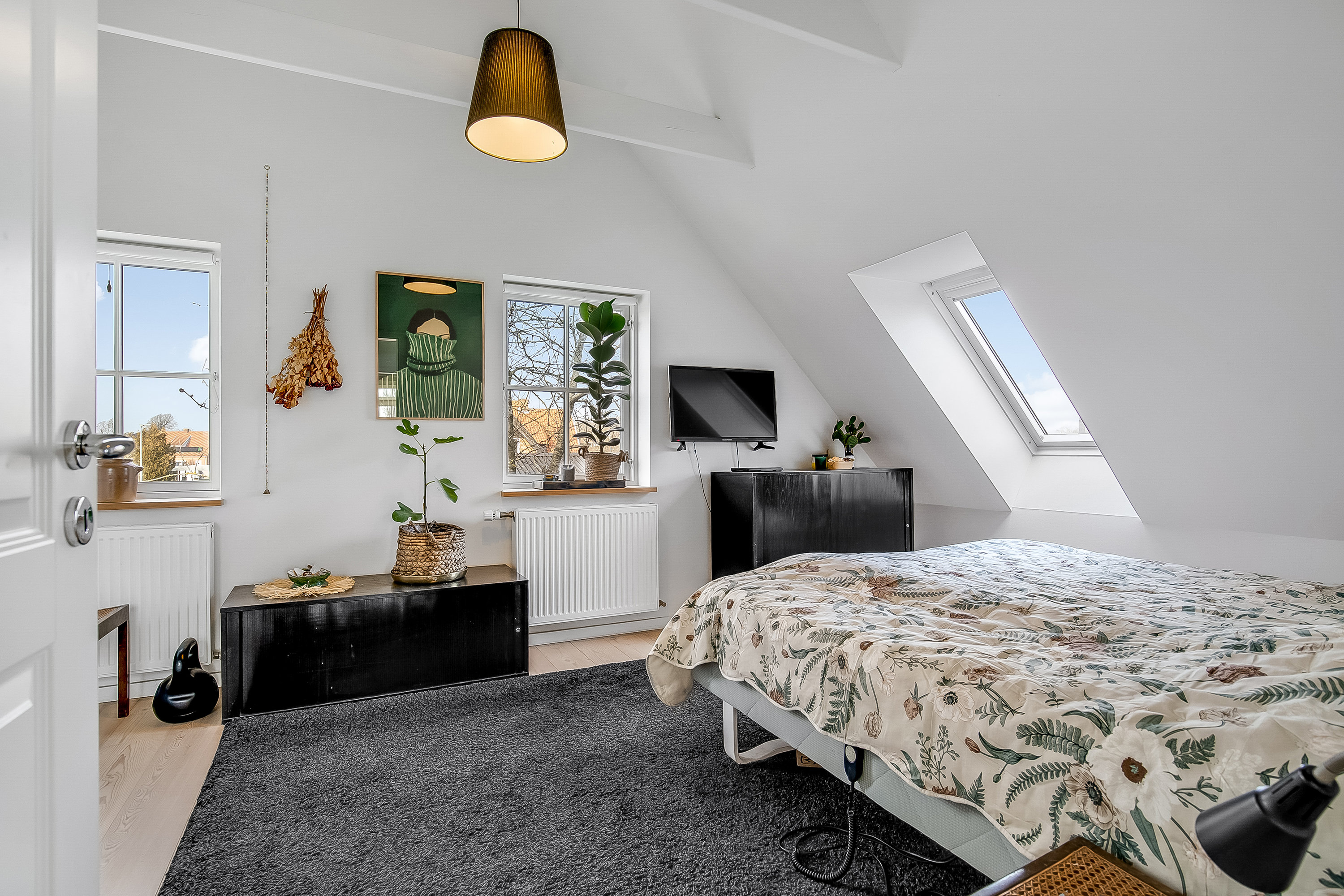 Fremhævet soveværelse billede i fuldskærmstilstand. Billede af Skolebakken 58A, Nr Bjert, 6000 Kolding