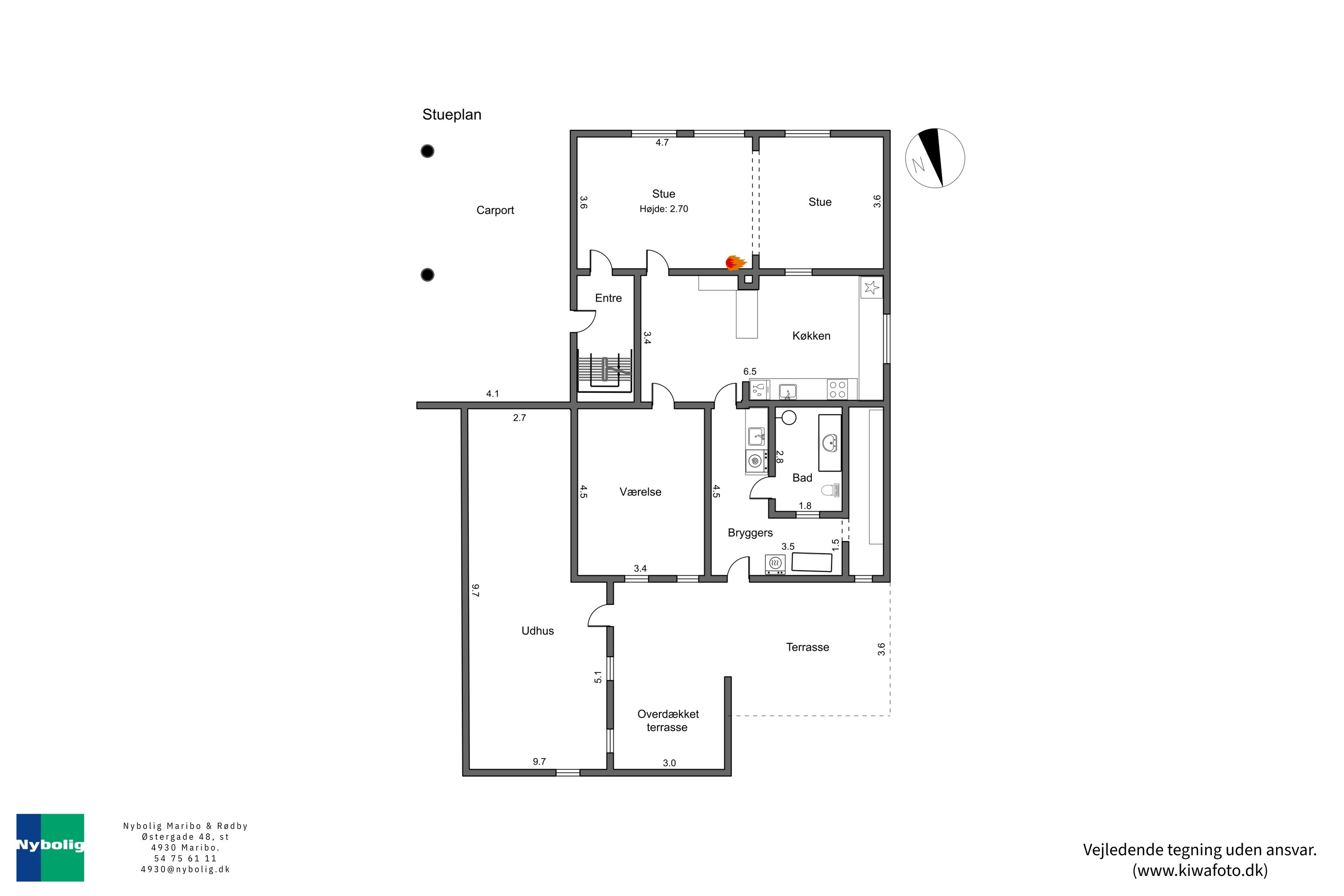 Plantegninger billede af Engestoftevej 92, Slemminge, 4990 Sakskøbing