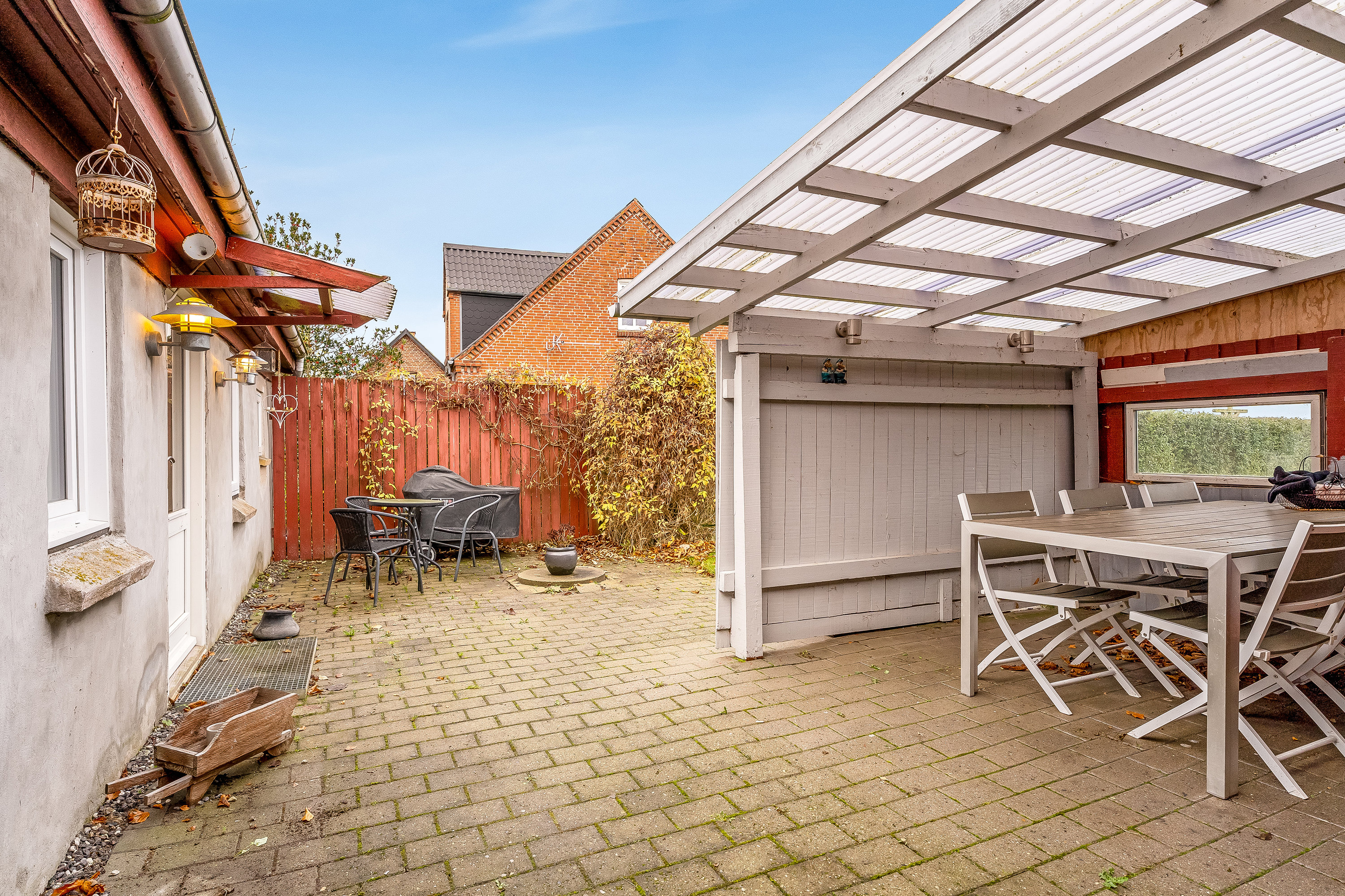 Fremhævet terrasse billede i fuldskærmstilstand. Billede af Engestoftevej 92, Slemminge, 4990 Sakskøbing