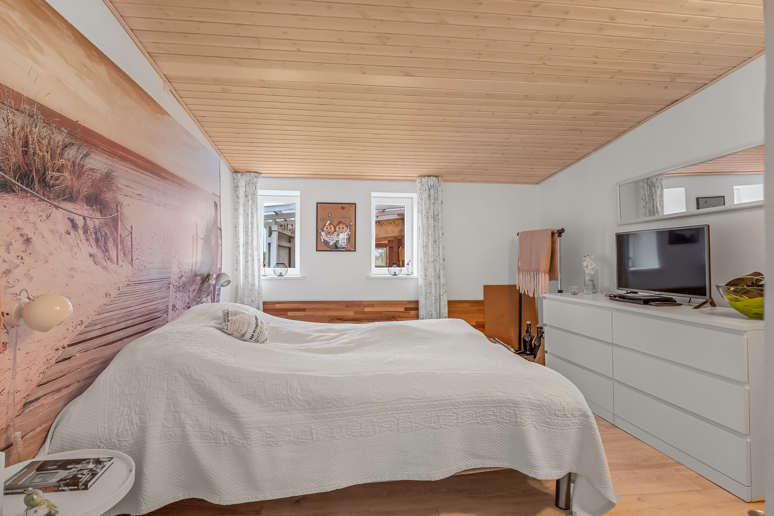 Fremhævet soveværelse billede i fuldskærmstilstand. Billede af Engestoftevej 92, Slemminge, 4990 Sakskøbing