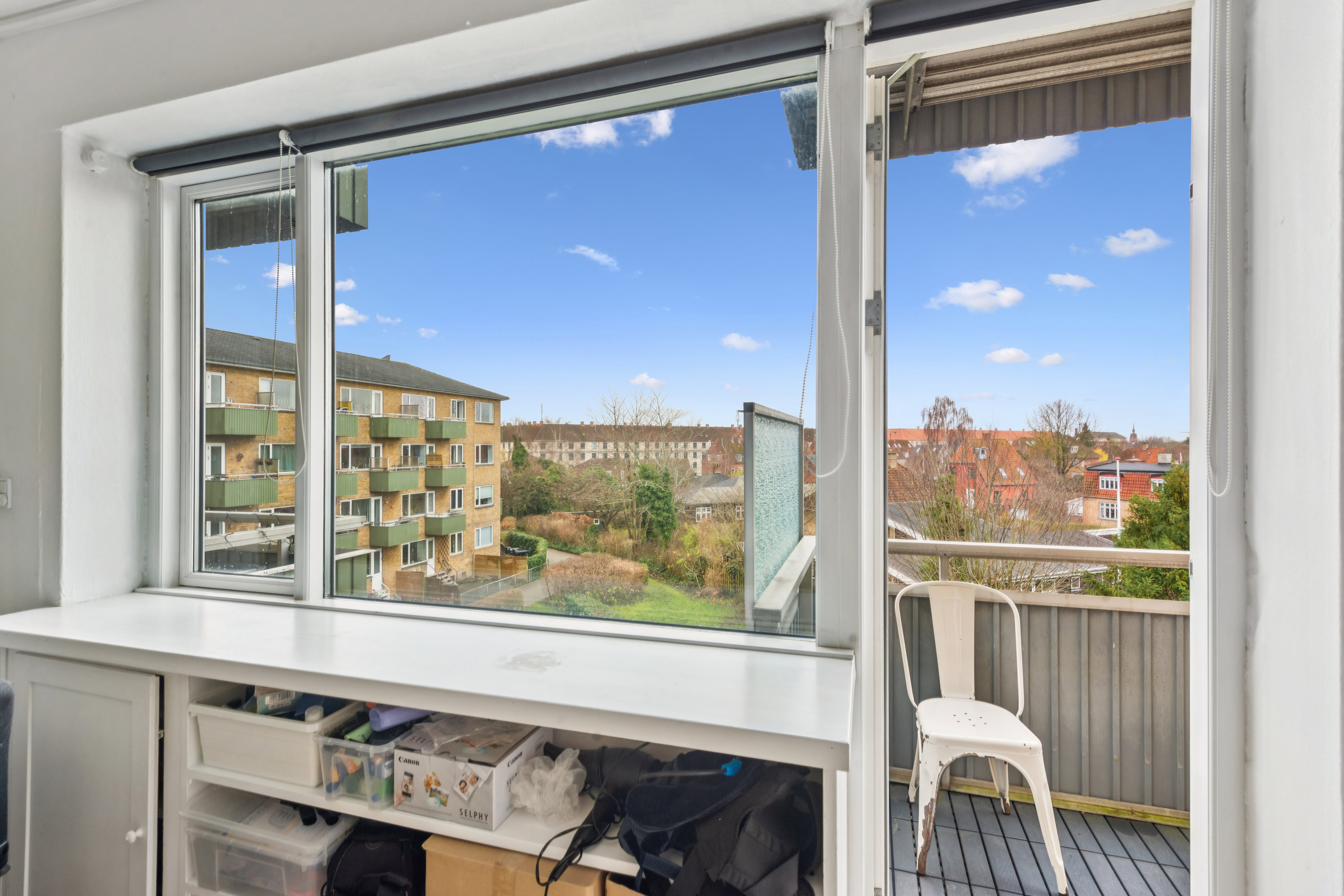 Miniaturebillede 1: udsigt. Billede af Slotsherrensvej 15, 2. tv., 2720 Vanløse