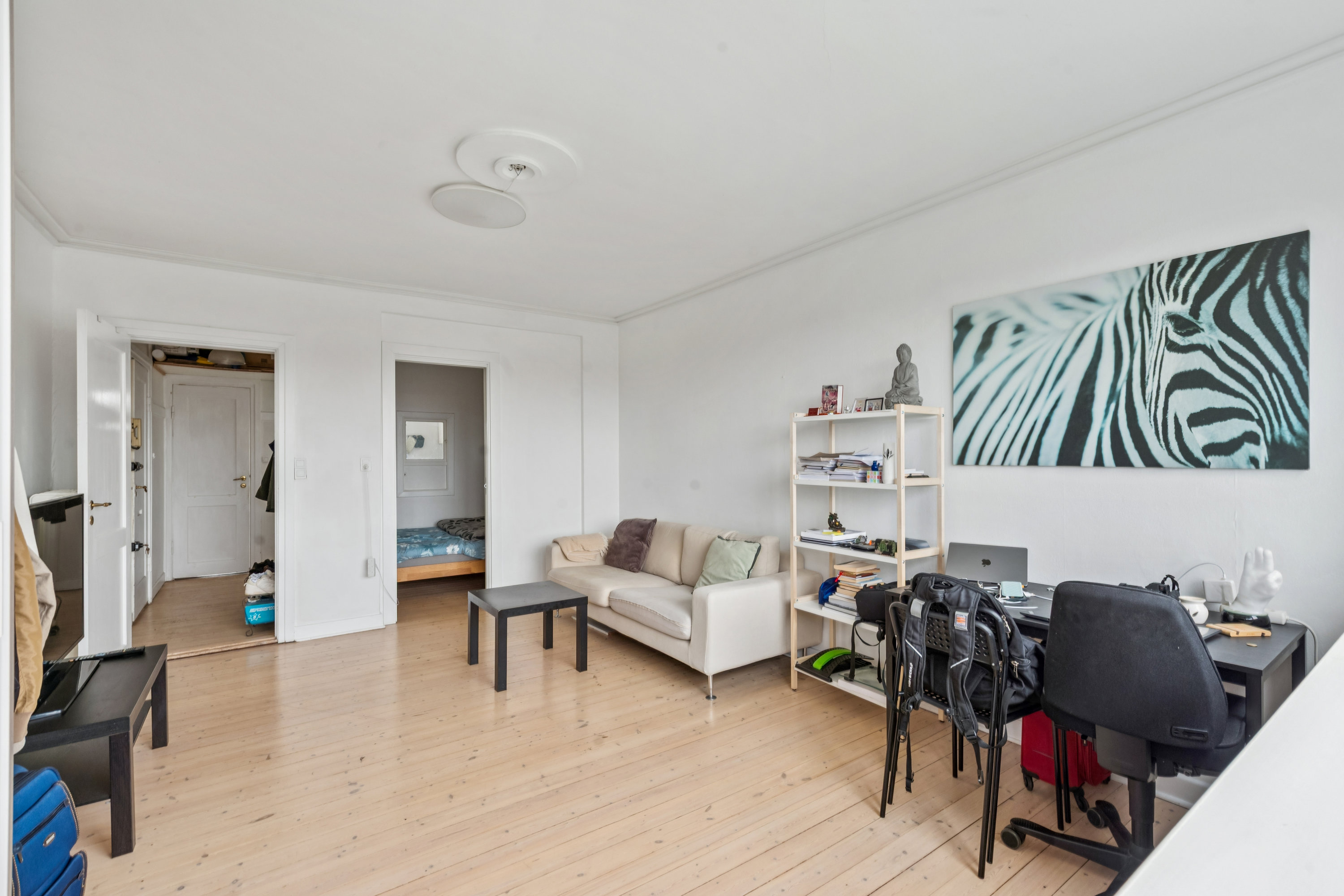 Fremhævet værelse billede i fuldskærmstilstand. Billede af Slotsherrensvej 15, 2. tv., 2720 Vanløse