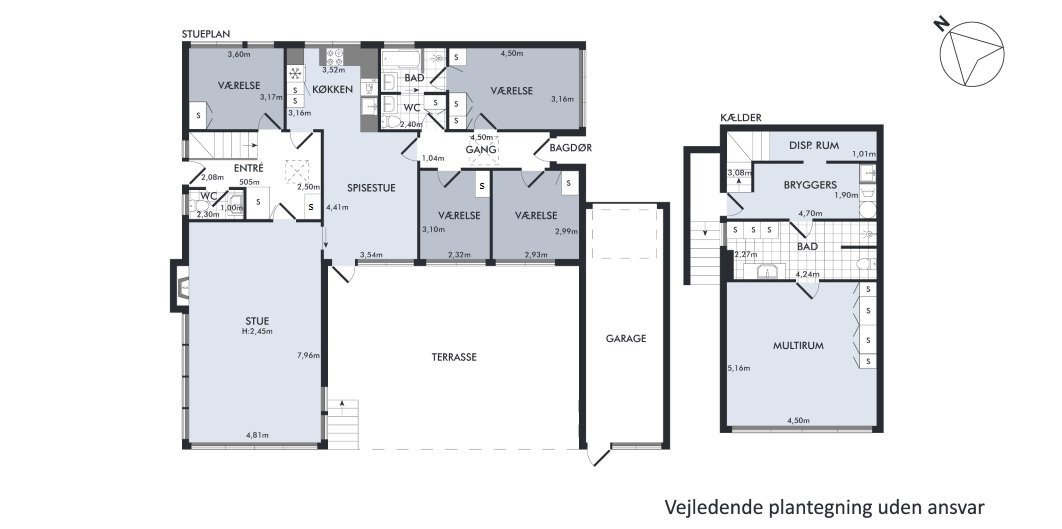 Plantegninger billede af Højdedraget 7, 8660 Skanderborg