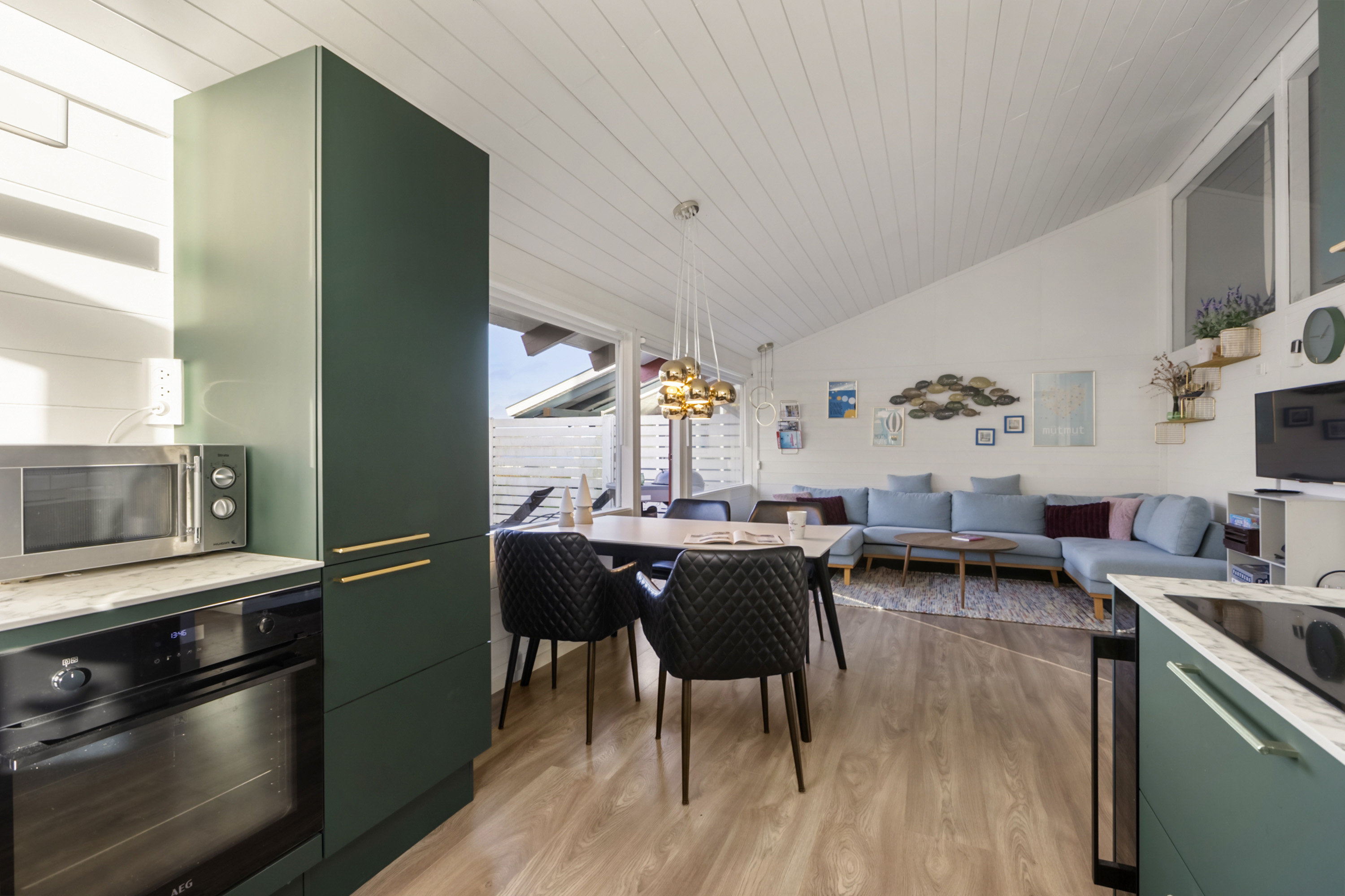 Fremhævet køkken billede i fuldskærmstilstand. Billede af Solbakkevej 5, Løjt Feriecenter, 6200 Aabenraa