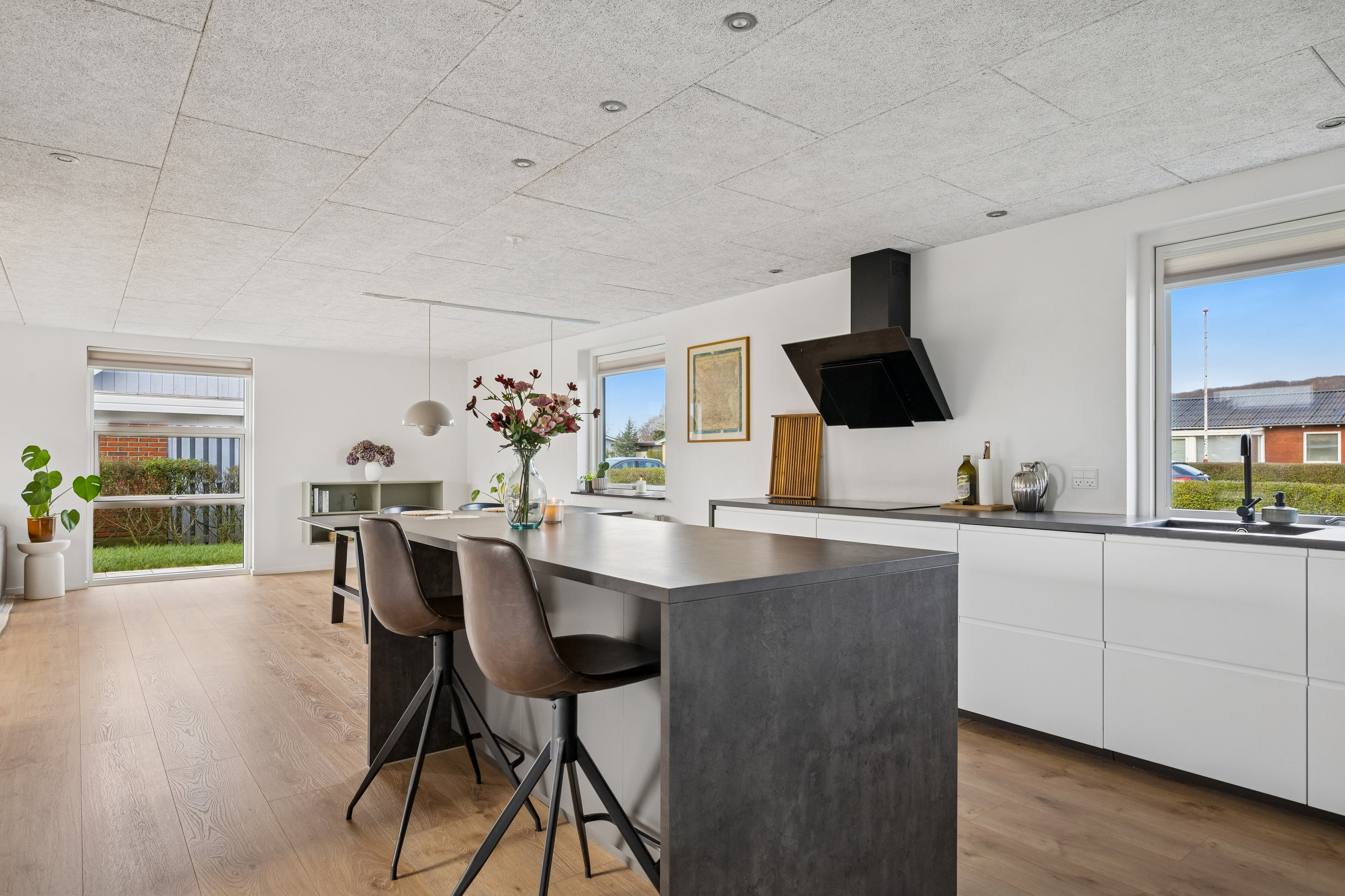 Fremhævet køkken billede i fuldskærmstilstand. Billede af Ndr Fælledvej 22, 8963 Auning