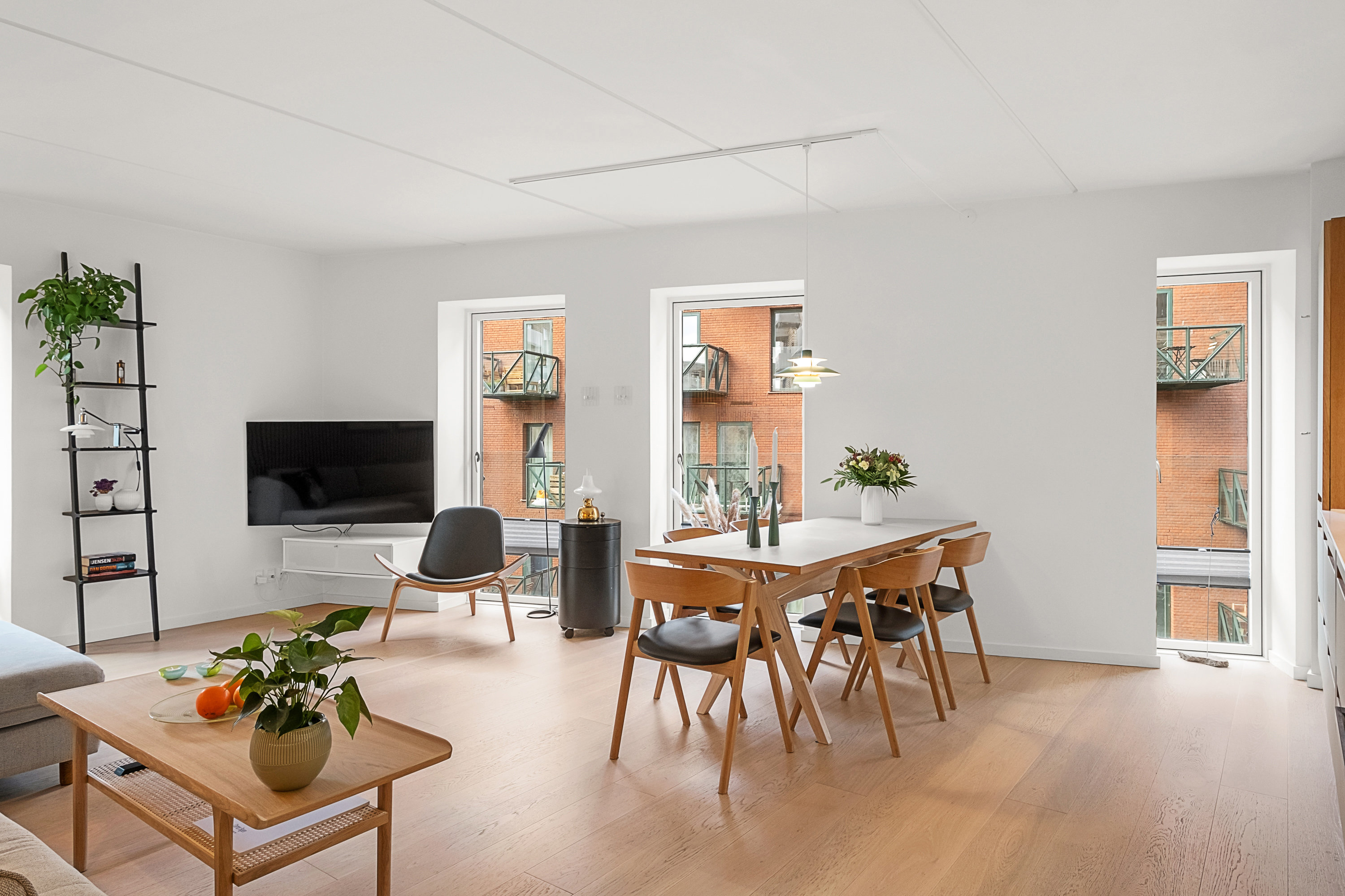 Fremhævet stue billede i fuldskærmstilstand. Billede af Ceresbyen 40, 1. 3., 8000 Aarhus C