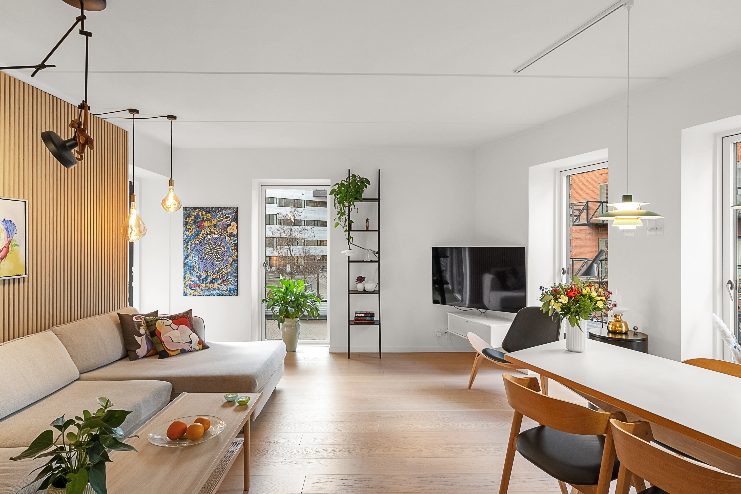 Fremhævet stue billede i fuldskærmstilstand. Billede af Ceresbyen 40, 1. 3., 8000 Aarhus C