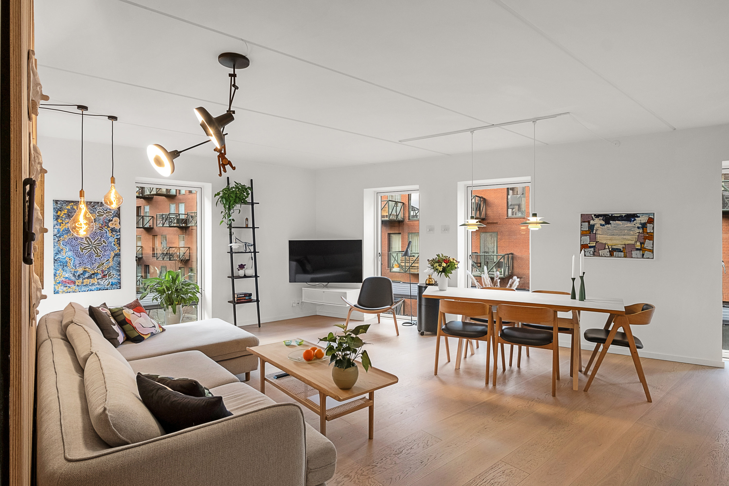 Fremhævet stue billede i fuldskærmstilstand. Billede af Ceresbyen 40, 1. 3., 8000 Aarhus C