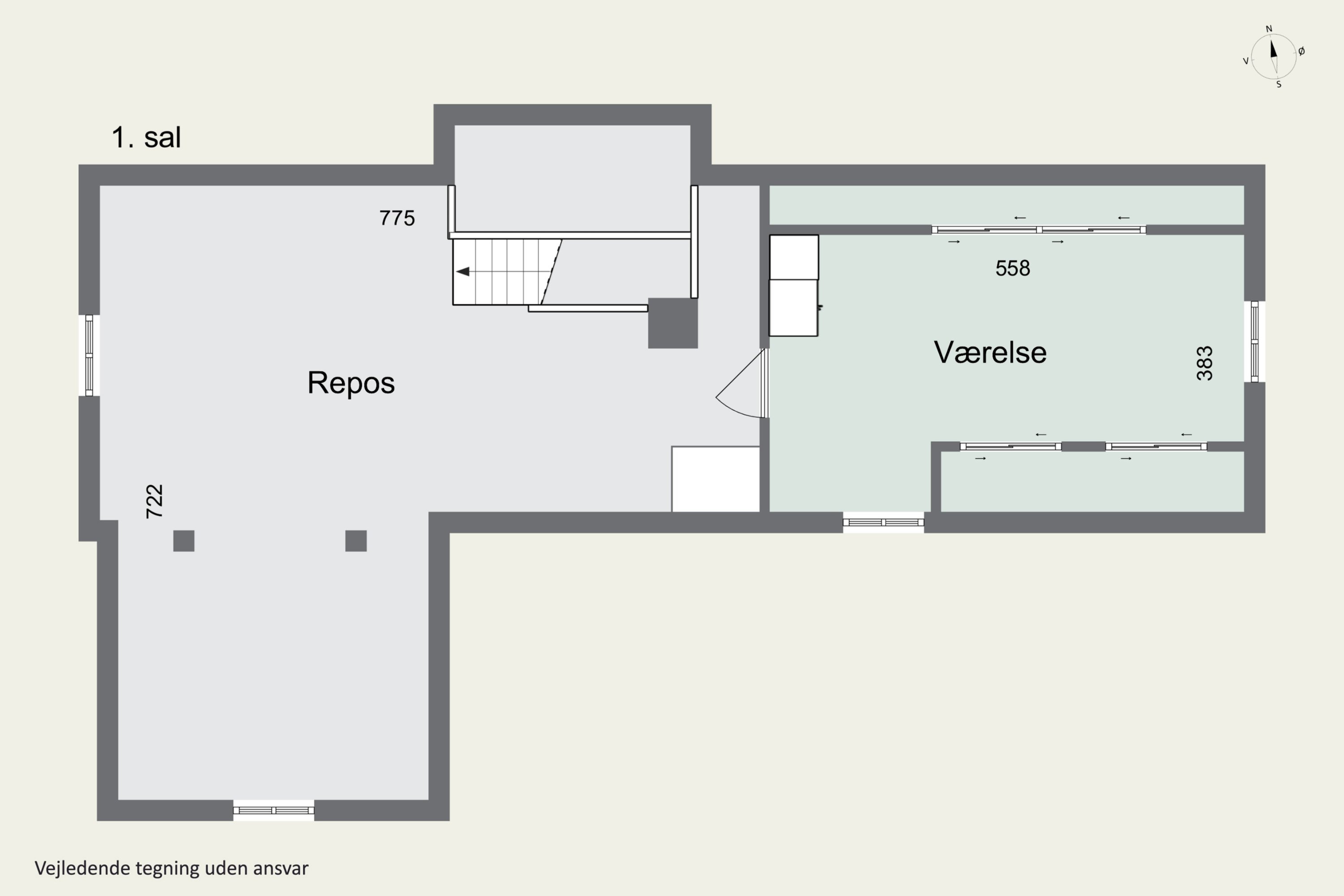 Plantegninger billede af Assensvej 334, Frankfri, 5690 Tommerup