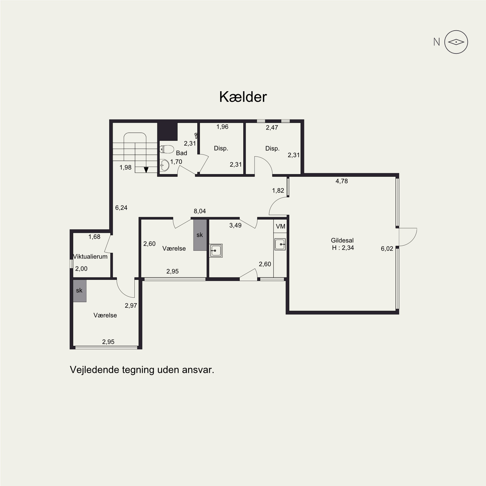 Plantegninger billede af Jeppe Aakjærs Vej 4, 8700 Horsens