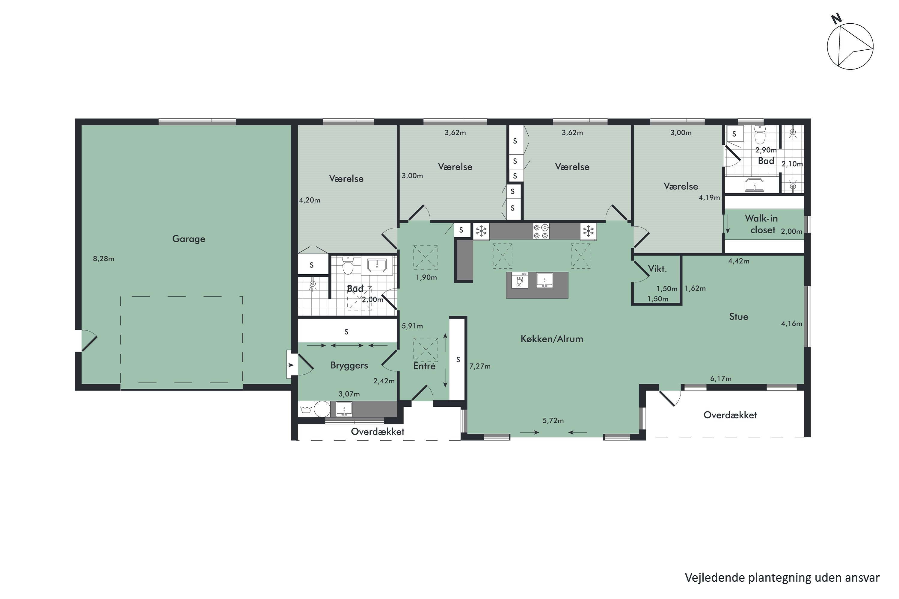 Plantegninger billede af Thit Jensens Vej 16, 9500 Hobro