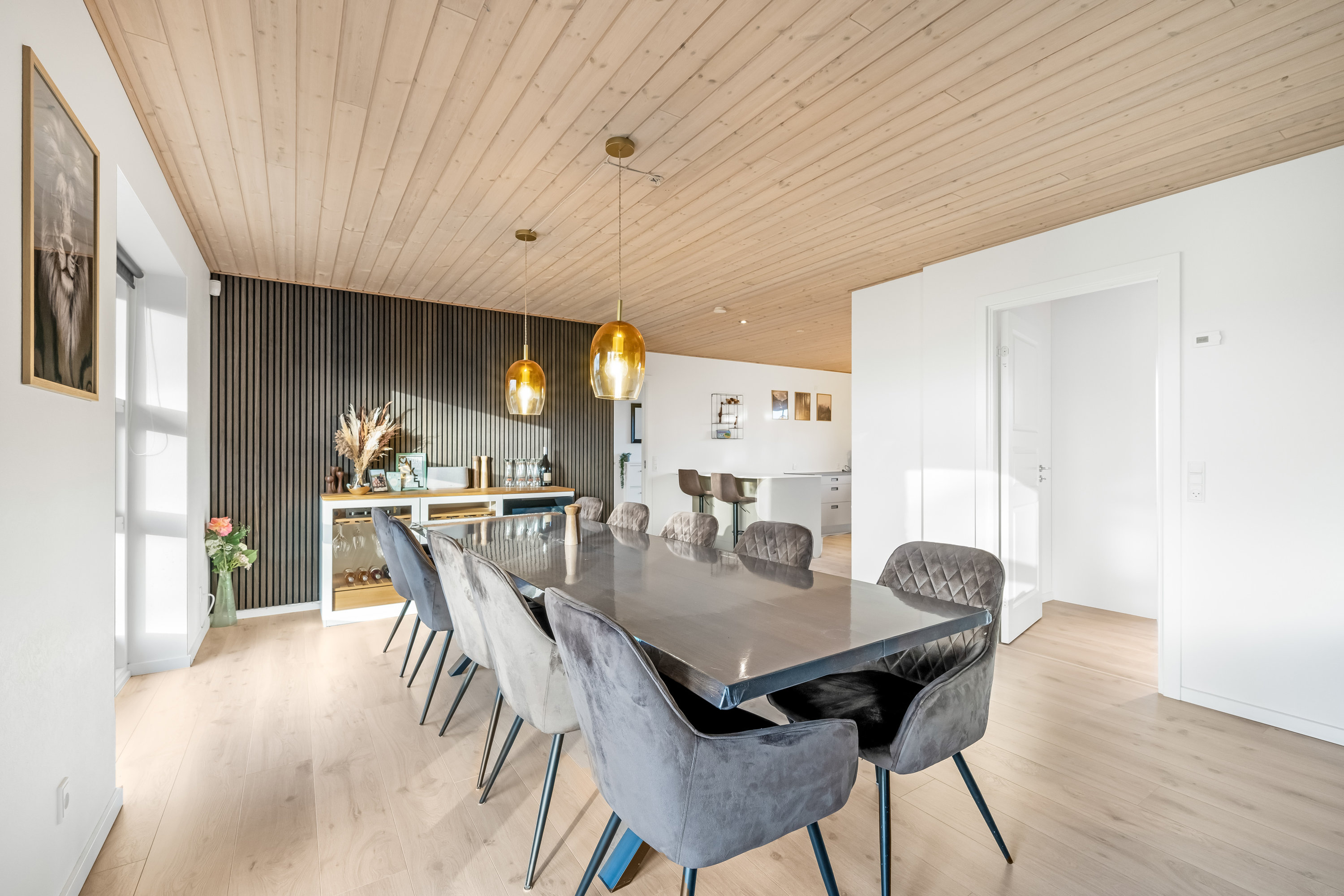 Fremhævet stue billede i fuldskærmstilstand. Billede af Vorgod Østerbyvej 19, Vorgod Ø, 6920 Videbæk