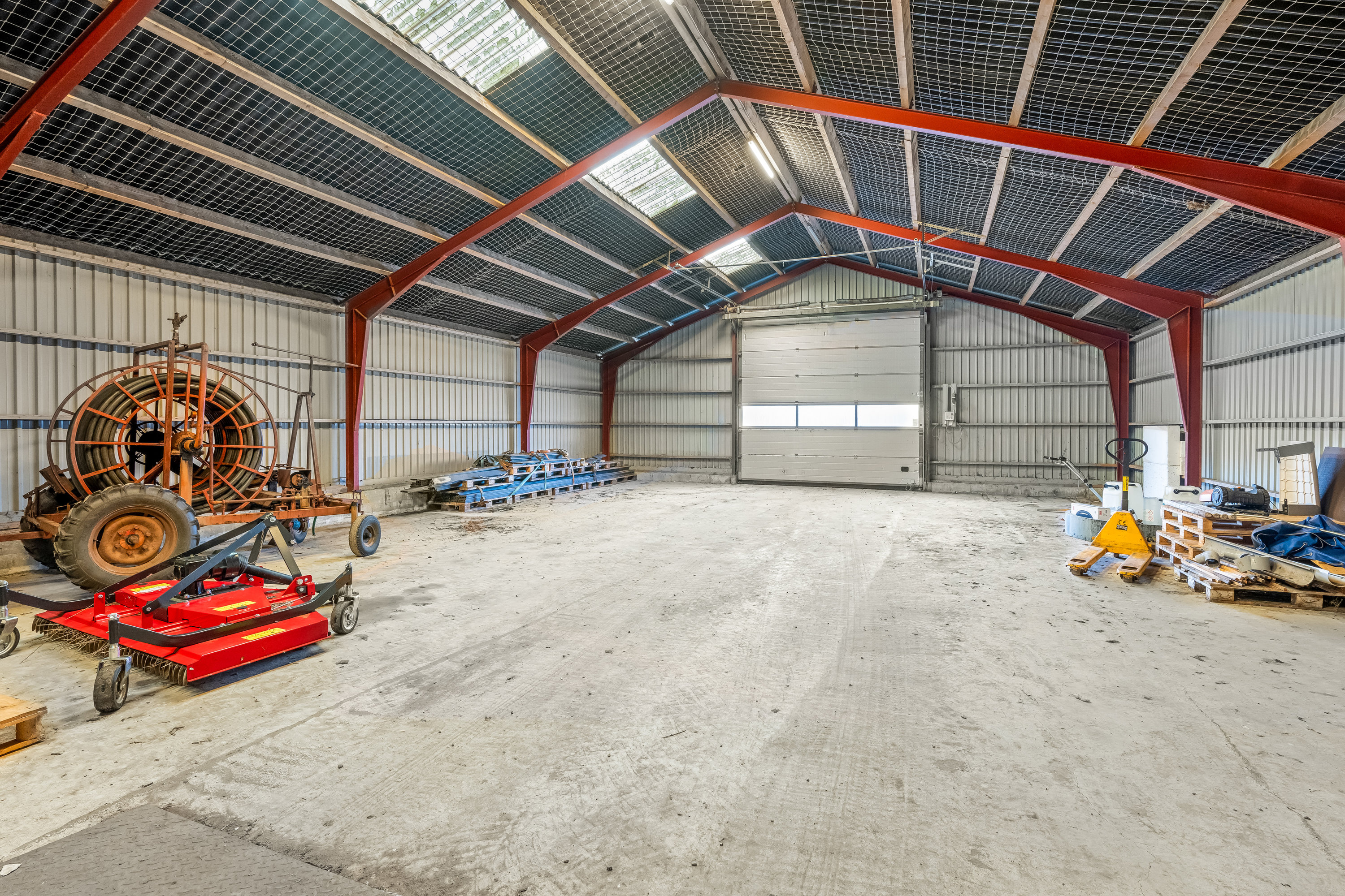 Fremhævet maskinhal billede i fuldskærmstilstand. Billede af Vorgod Østerbyvej 19, Vorgod Ø, 6920 Videbæk