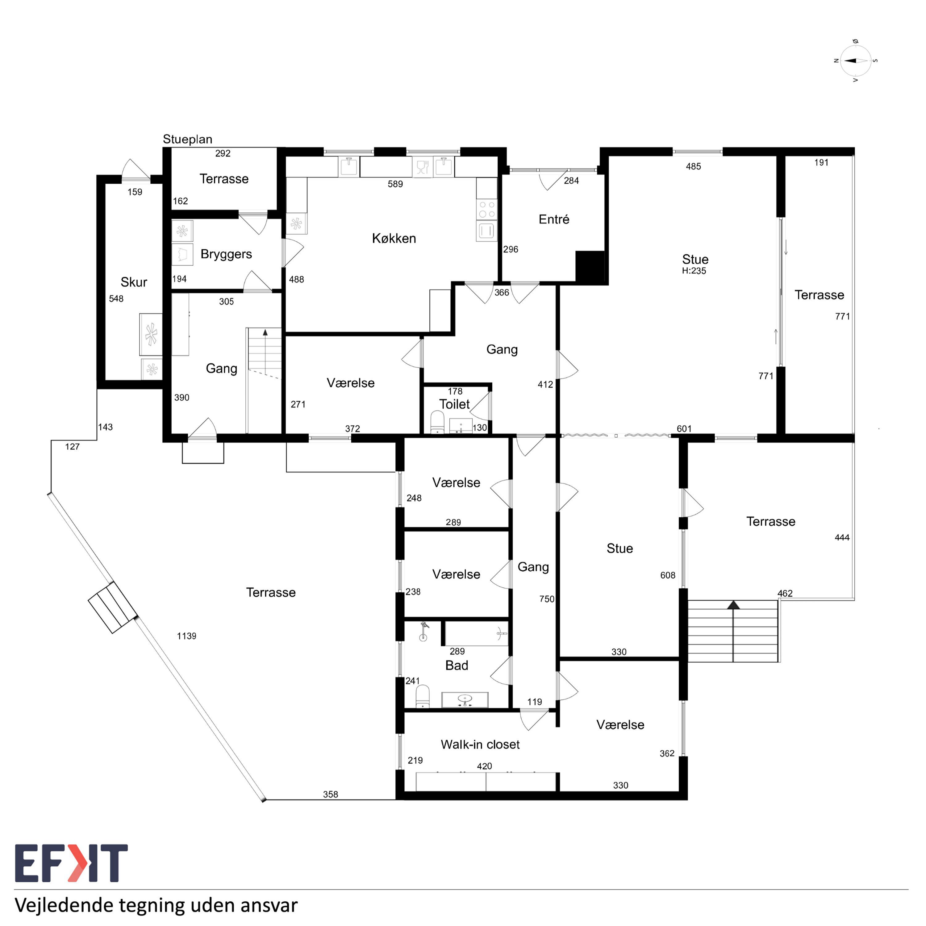 Plantegninger billede af Lejbøllevej 13A, Lejbølle, 5953 Tranekær