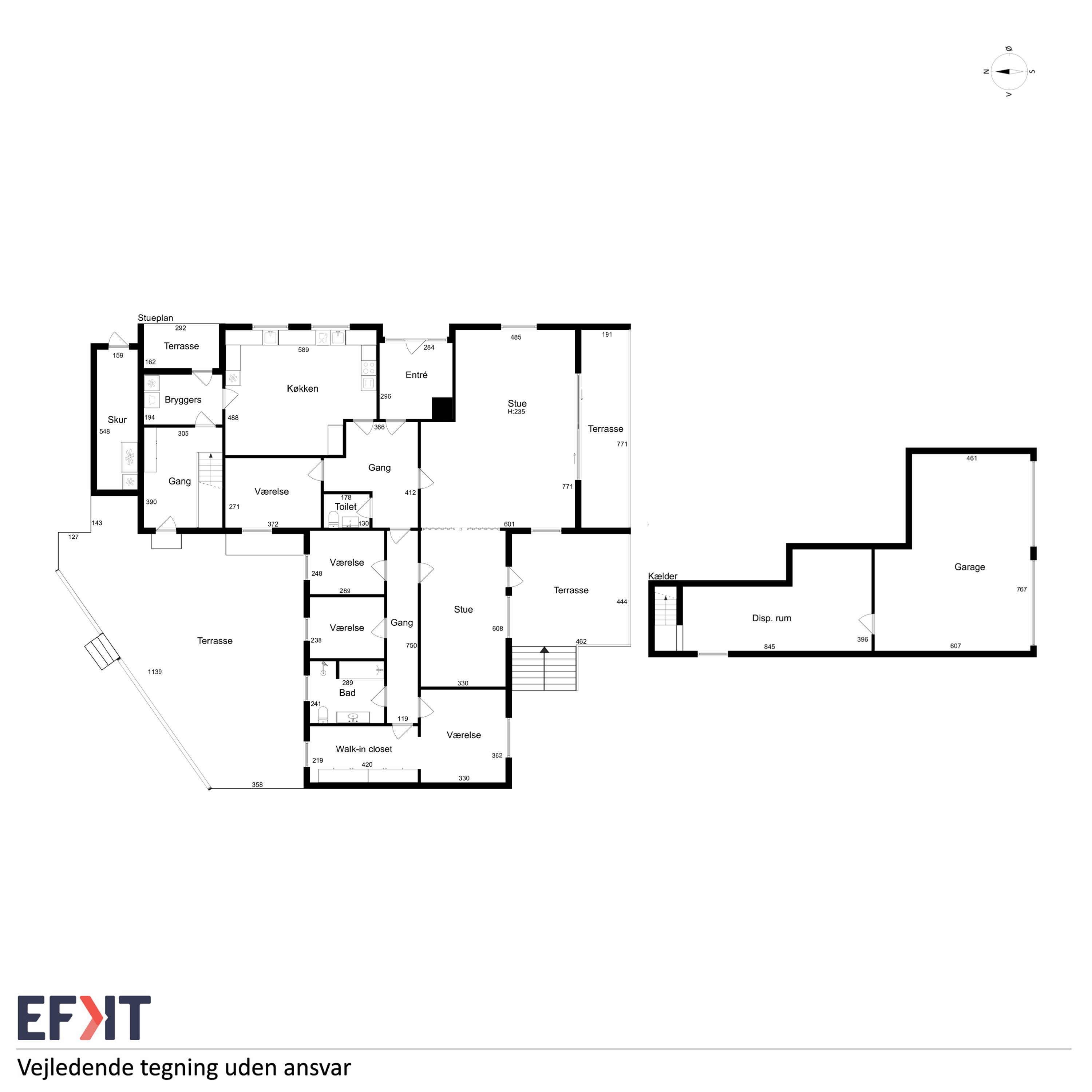 Plantegninger billede af Lejbøllevej 13A, Lejbølle, 5953 Tranekær