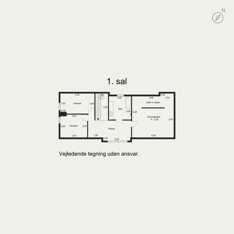Plantegninger billede af Rosenvej 2, 4241 Vemmelev