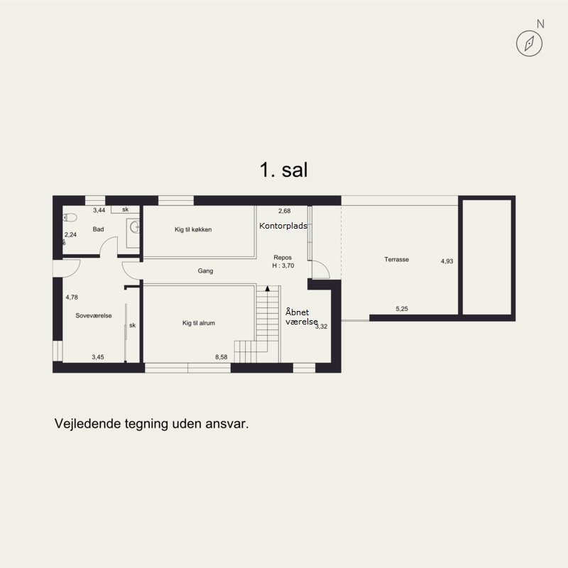 Plantegninger billede af Hou Strandpark 39, Hou, 8300 Odder
