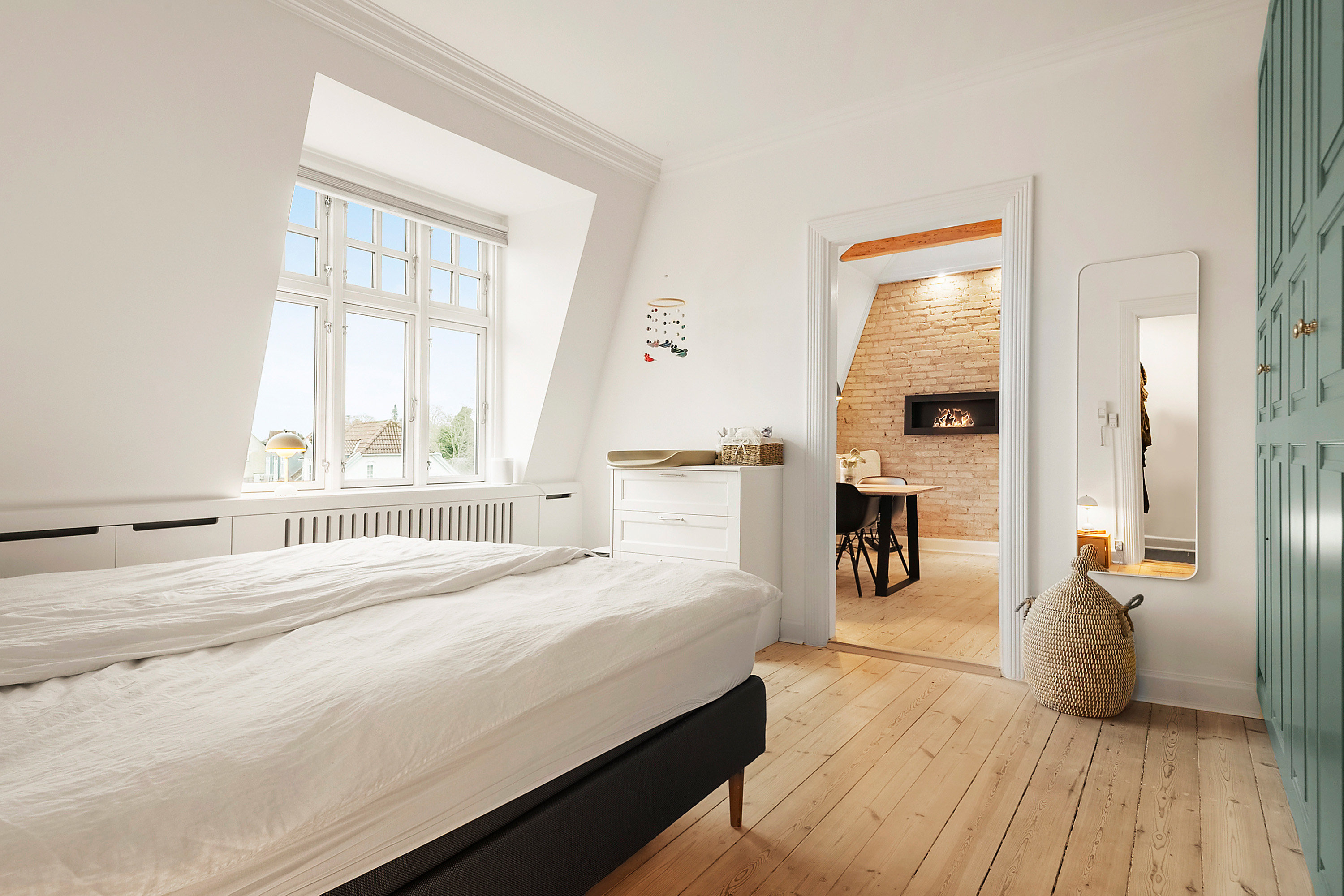 Fremhævet soveværelse billede i fuldskærmstilstand. Billede af Stavangergade 8, 2. tv., Christiansbjerg , 8200 Aarhus N