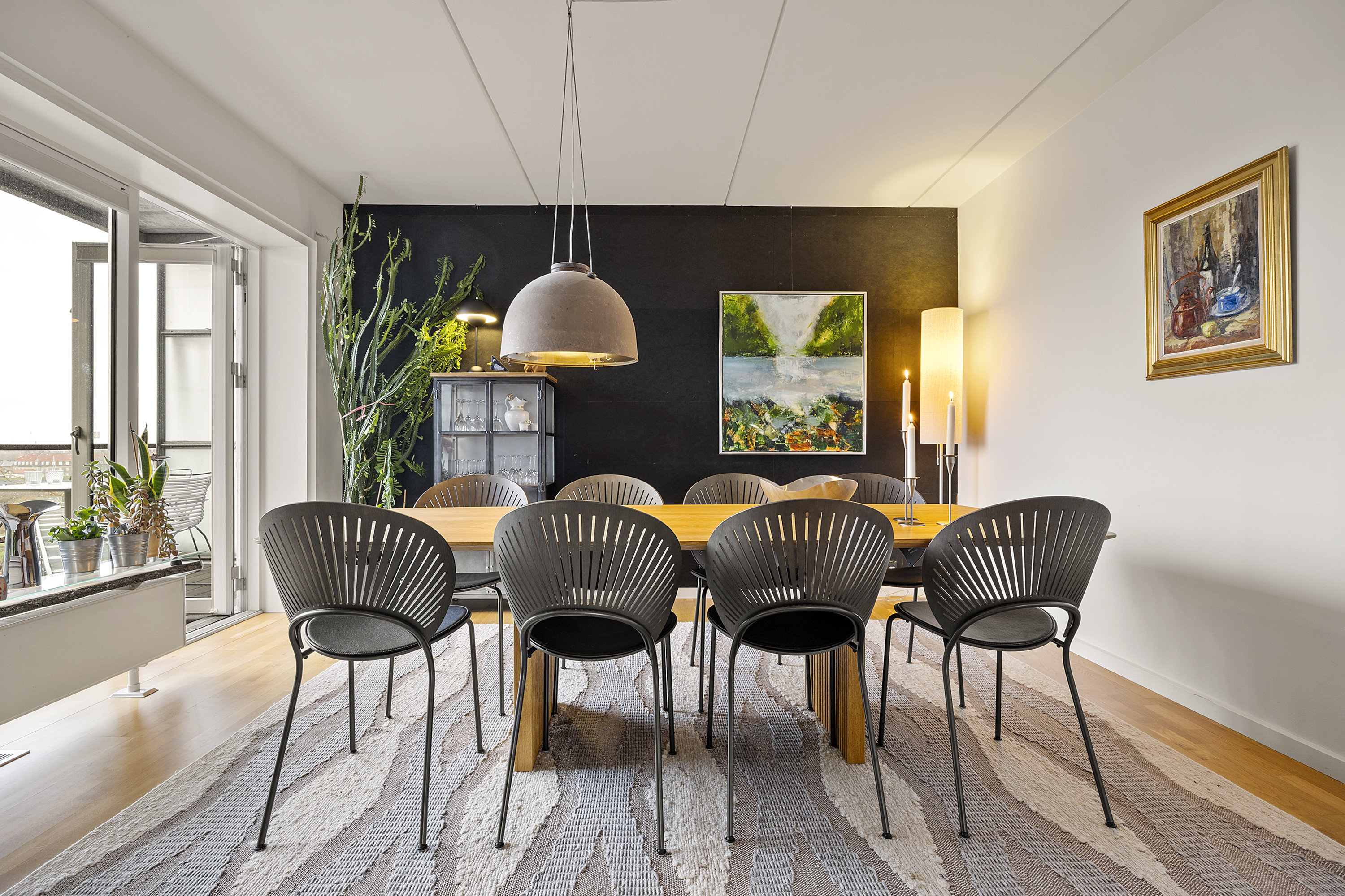 Fremhævet spisestue billede i fuldskærmstilstand. Billede af Margretheholmsvej 64, 6. tv., 1432 København K