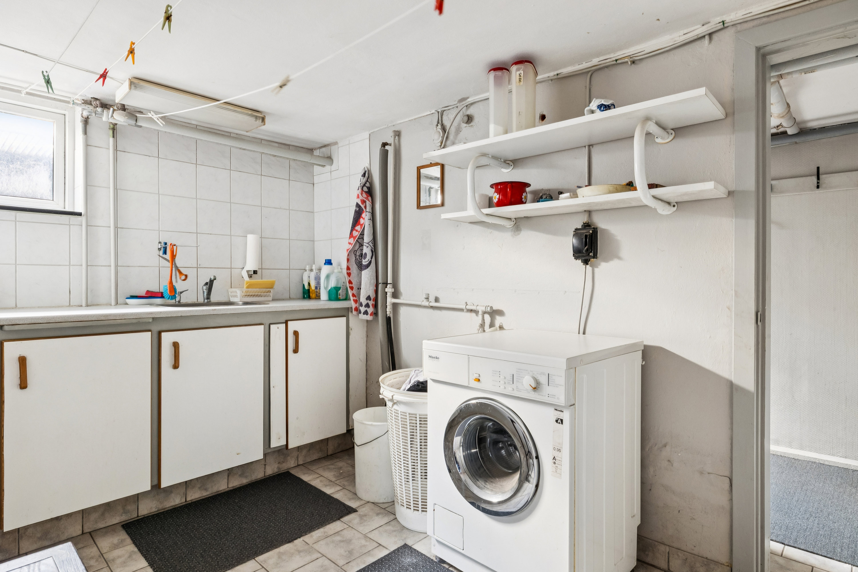Fremhævet vaskerum billede i fuldskærmstilstand. Billede af Ane Kathrinesvej 13, 9500 Hobro