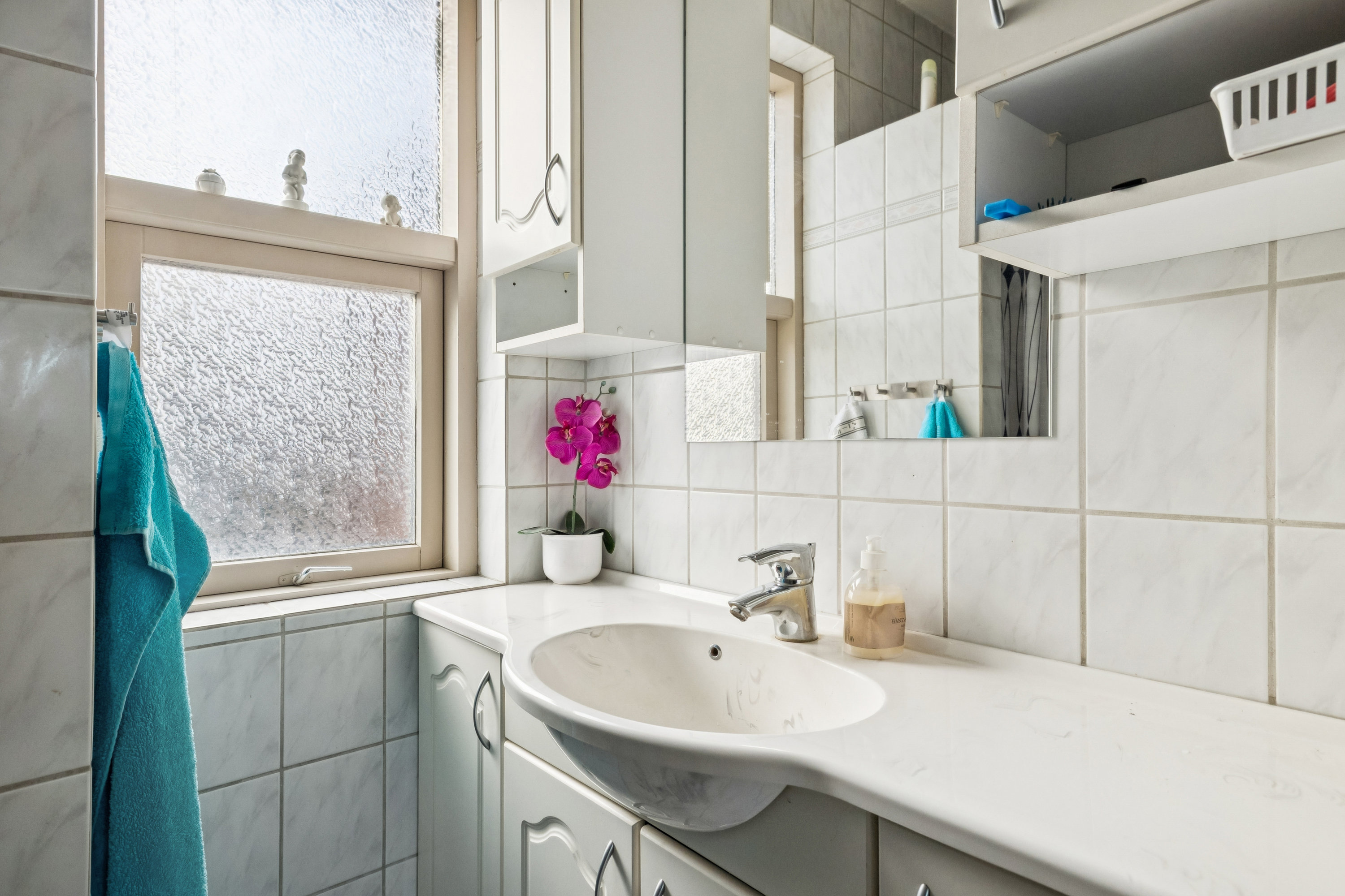 Fremhævet badeværelse billede i fuldskærmstilstand. Billede af Ane Kathrinesvej 13, 9500 Hobro