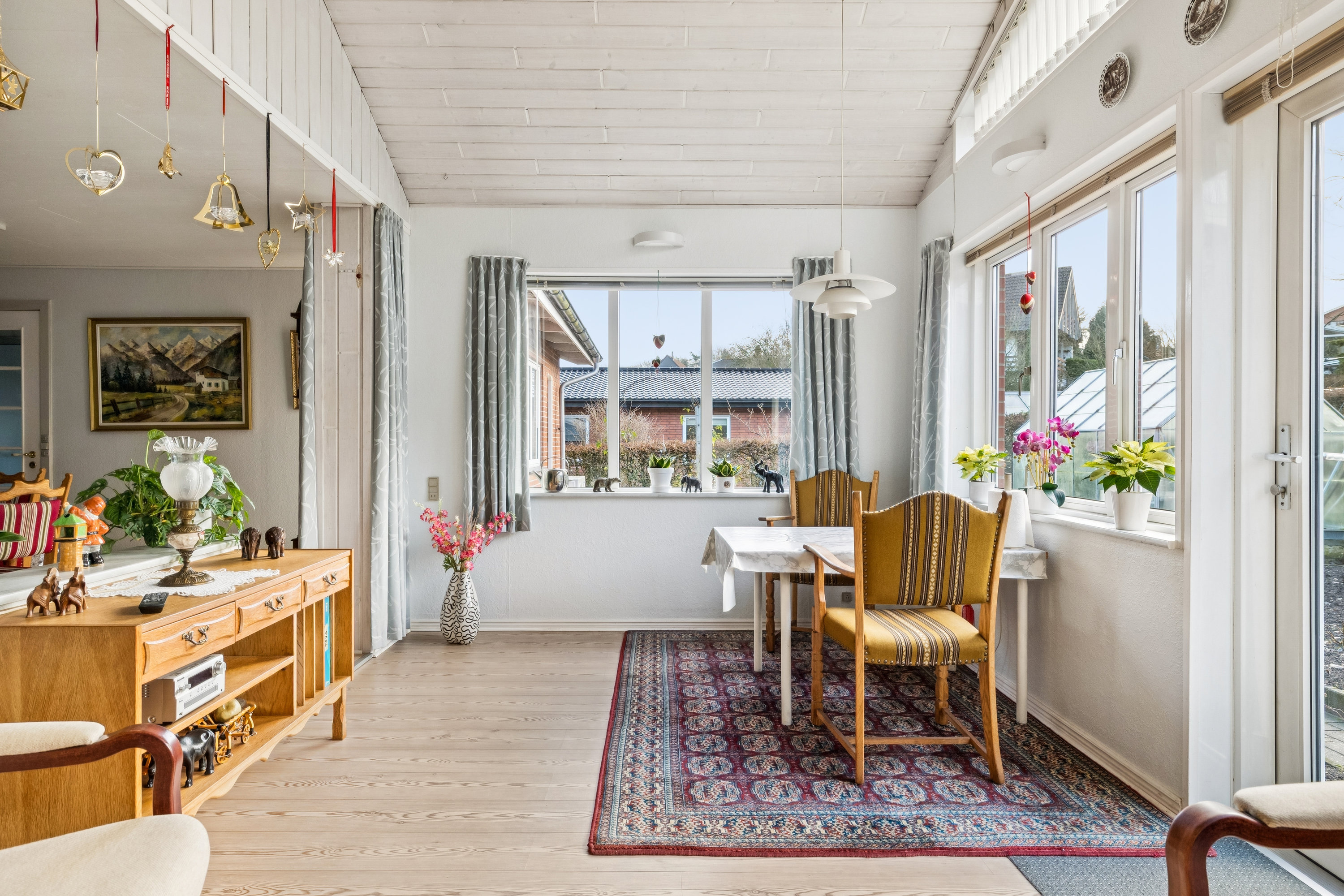 Fremhævet udestue billede i fuldskærmstilstand. Billede af Ane Kathrinesvej 13, 9500 Hobro