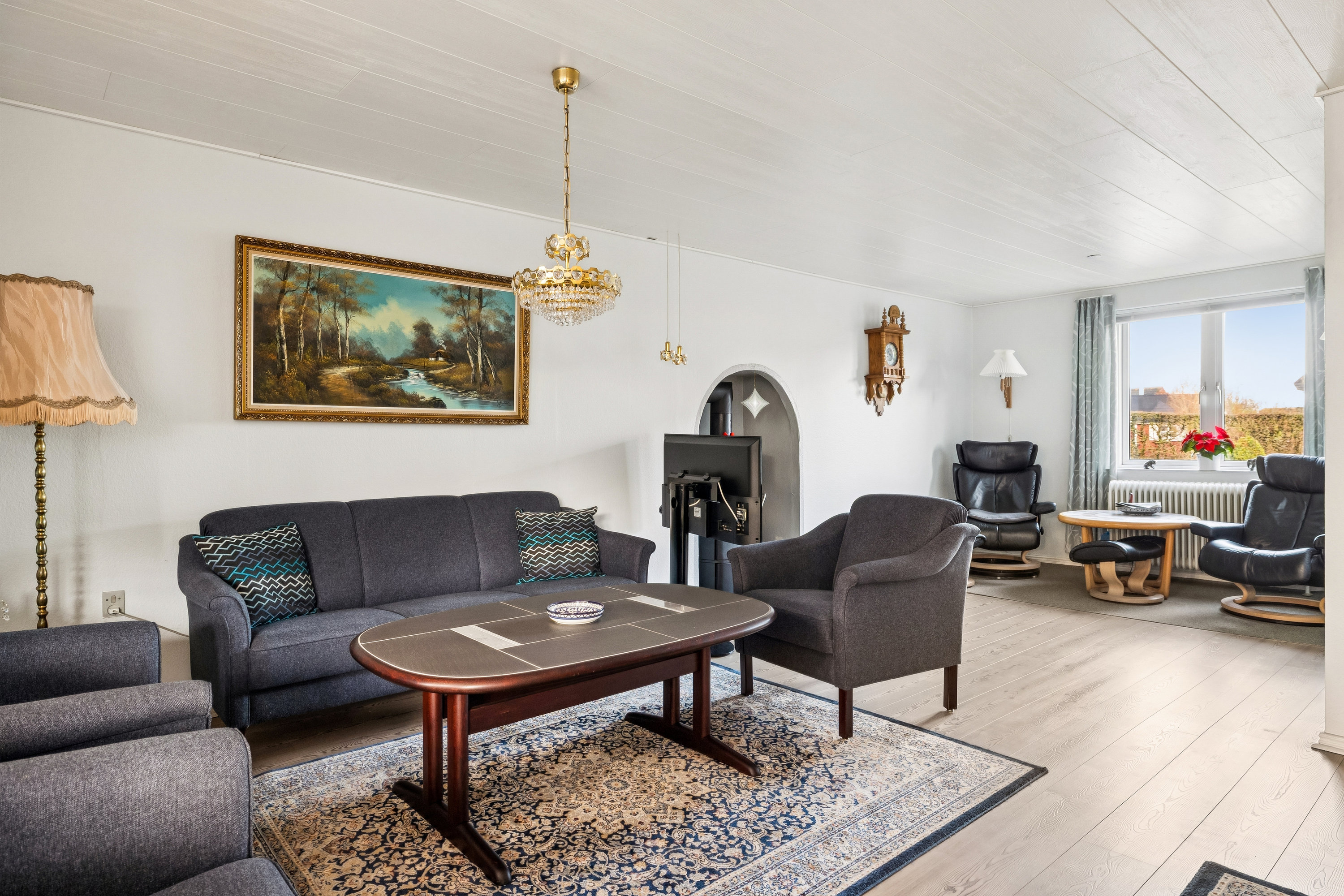 Fremhævet stue billede i fuldskærmstilstand. Billede af Ane Kathrinesvej 13, 9500 Hobro