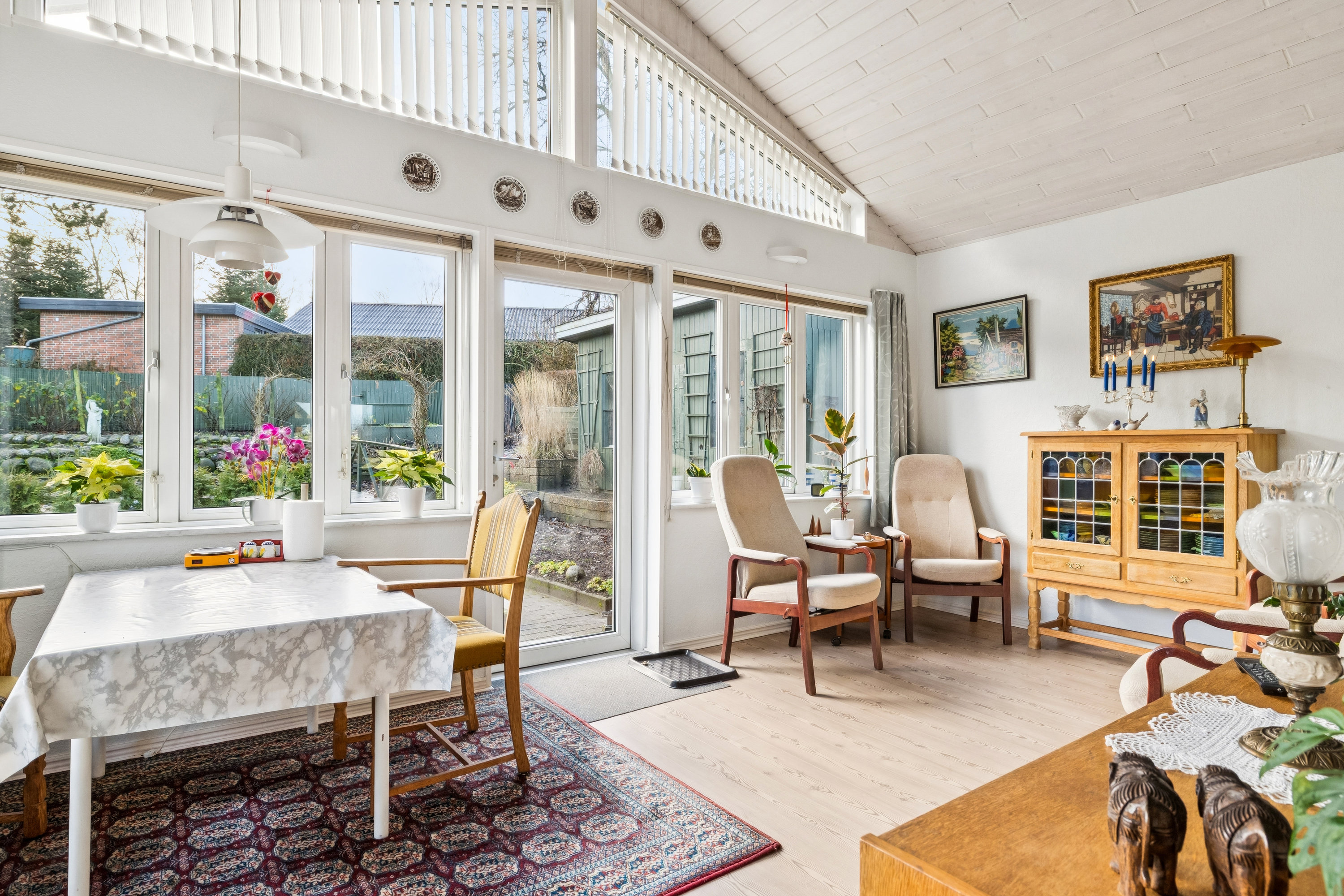 Fremhævet udestue billede i fuldskærmstilstand. Billede af Ane Kathrinesvej 13, 9500 Hobro