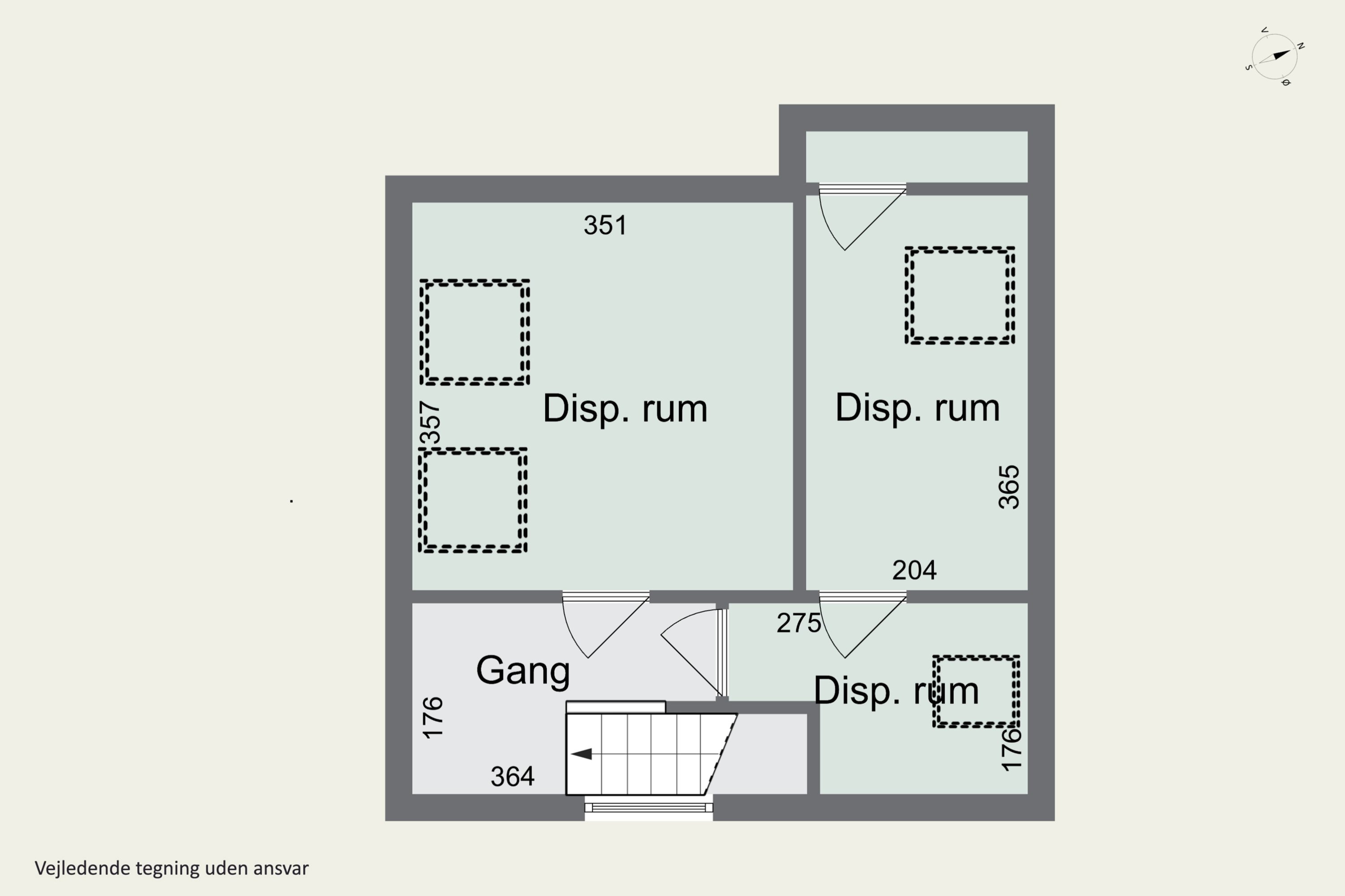 Plantegninger billede af Vestergade 16, Frøslev, 6330 Padborg