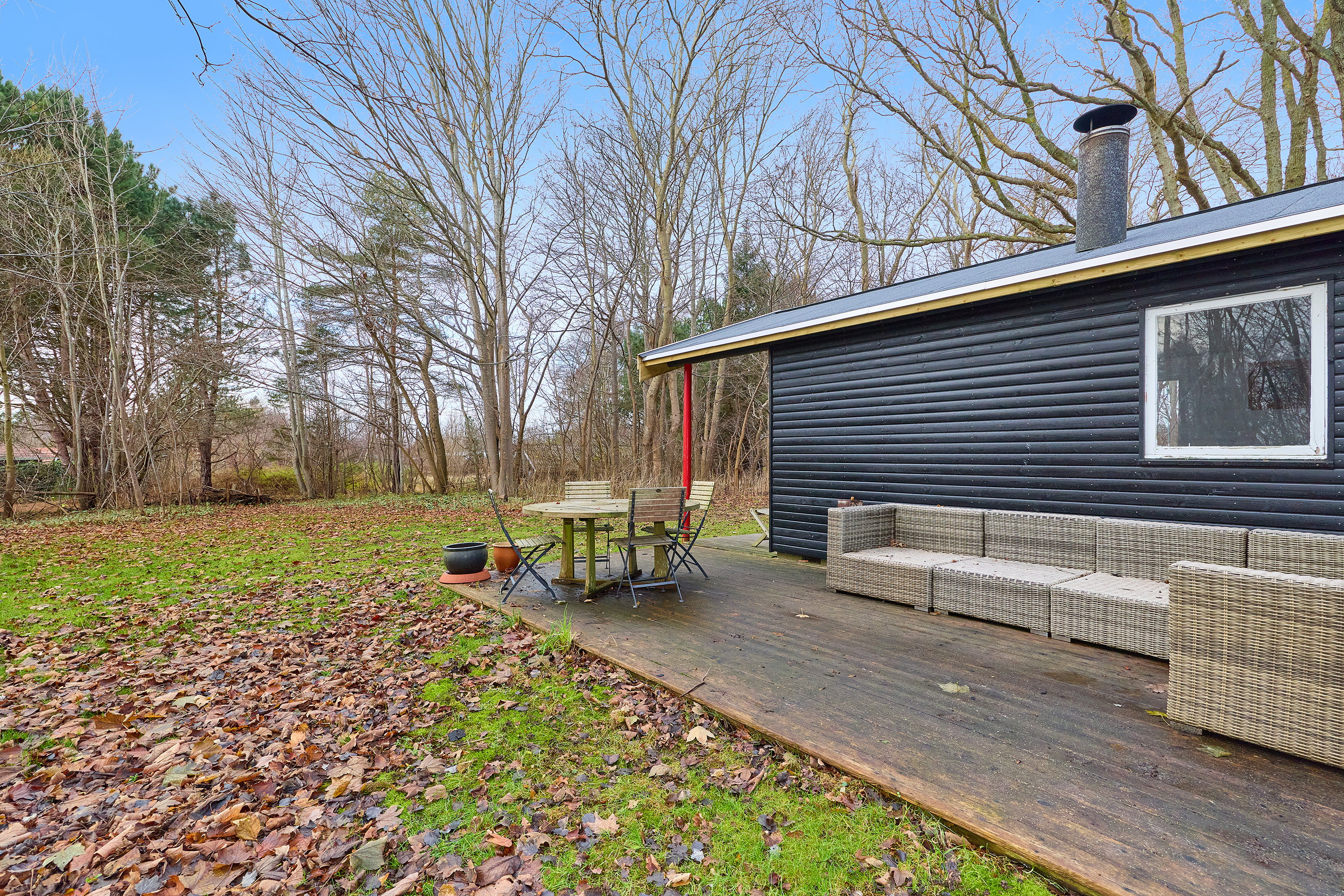 Fremhævet tagterrasse billede i fuldskærmstilstand. Billede af Rørkæret 9, Rågeleje, 3210 Vejby