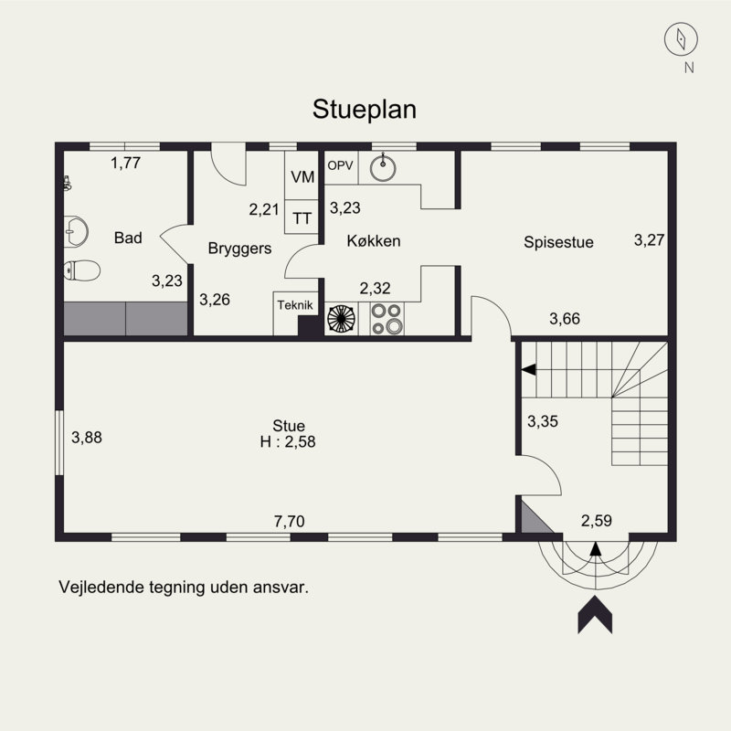 Plantegninger billede af Løjt Nørregade 26, Løjt Kirkeby, 6200 Aabenraa