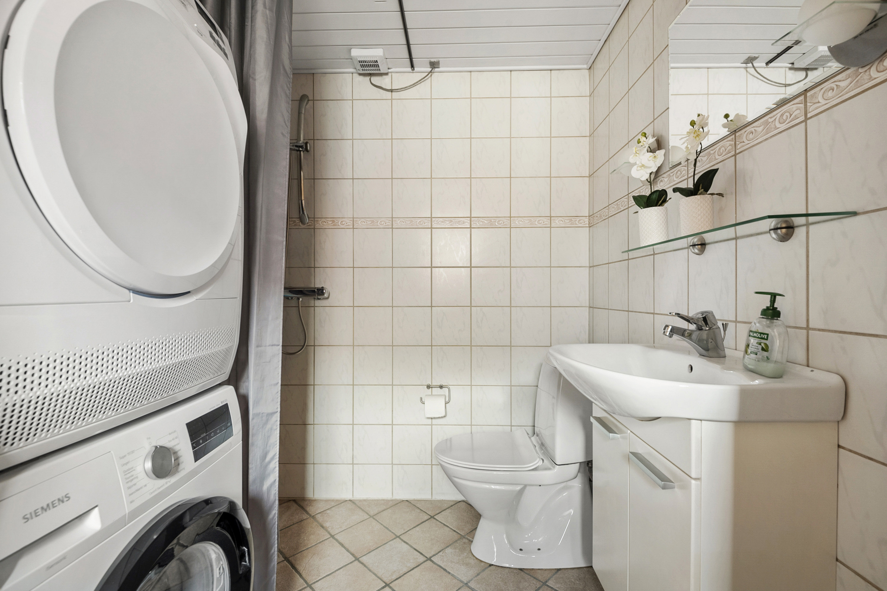 Fremhævet badeværelse billede i fuldskærmstilstand. Billede af Nørrevold 50, 6800 Varde