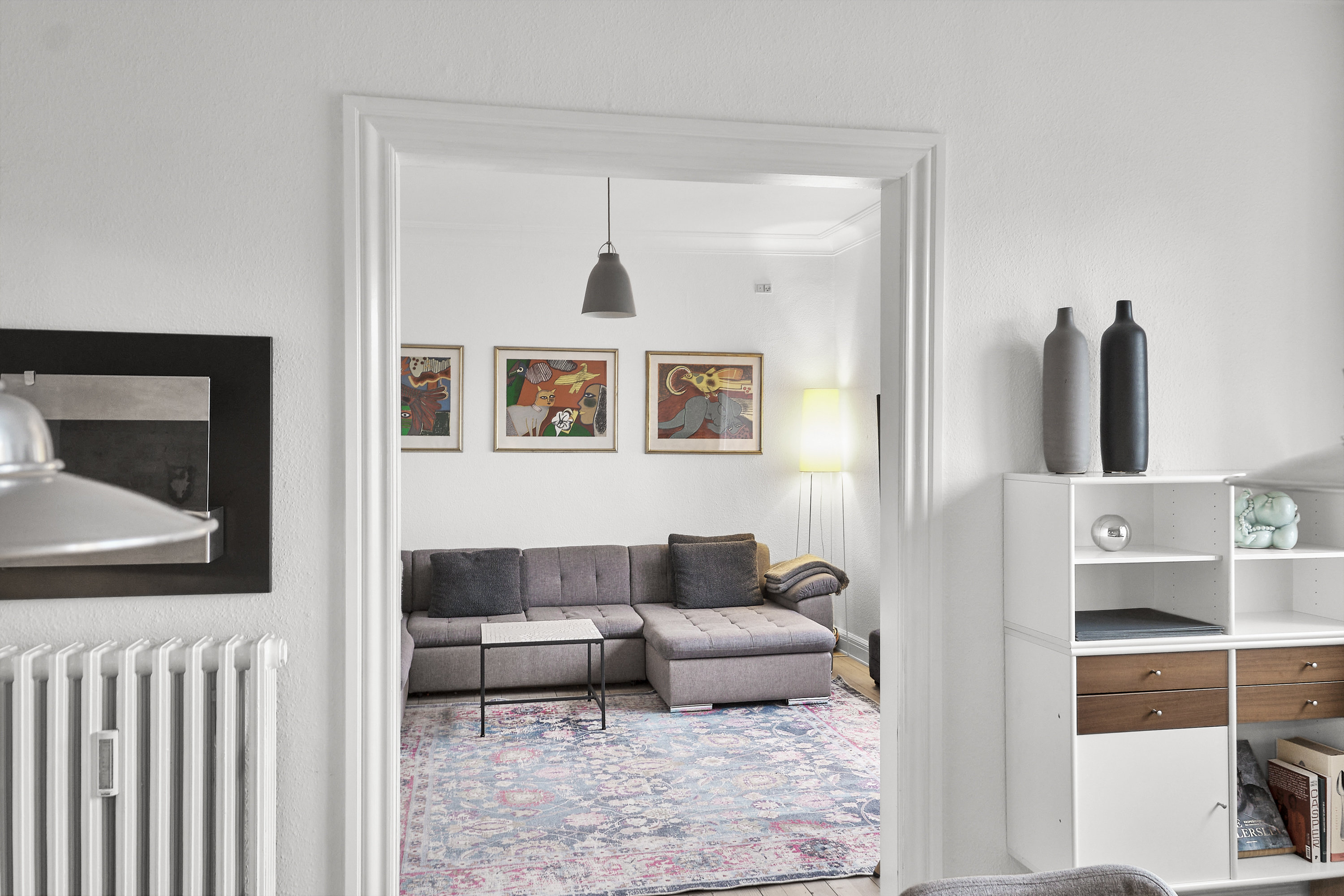 Fremhævet stue billede i fuldskærmstilstand. Billede af Carl Bertelsens Gade 1, st.. tv., 8000 Aarhus C