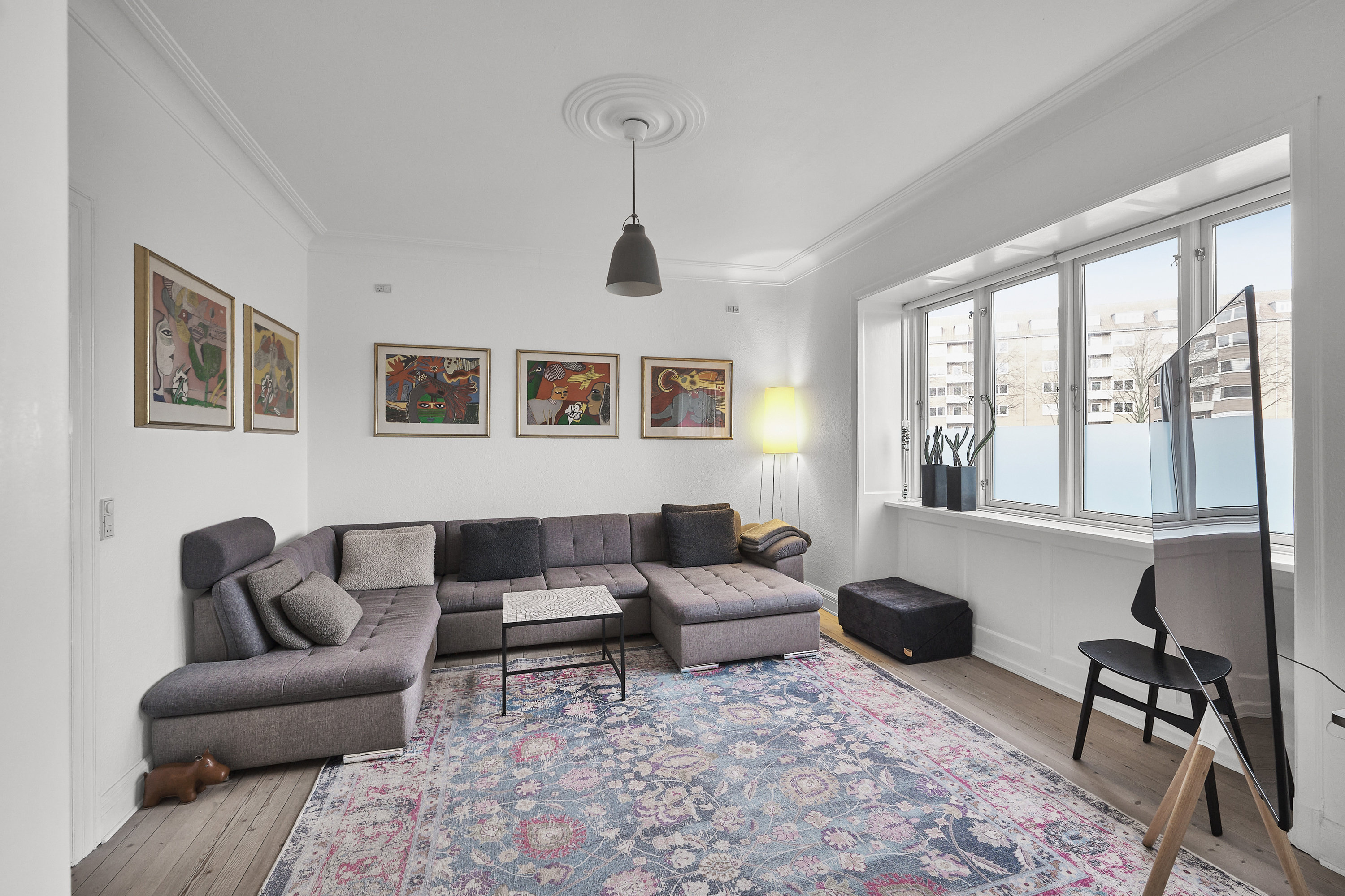 Miniaturebillede 2: stue. Billede af Carl Bertelsens Gade 1, st.. tv., 8000 Aarhus C