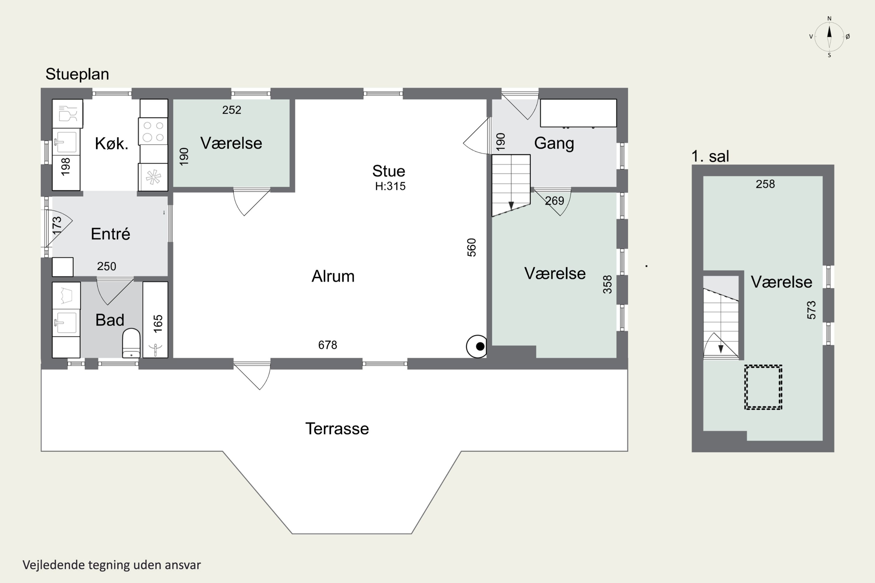 Plantegninger billede af Hjortekærsvej 170, 2800 Kongens Lyngby