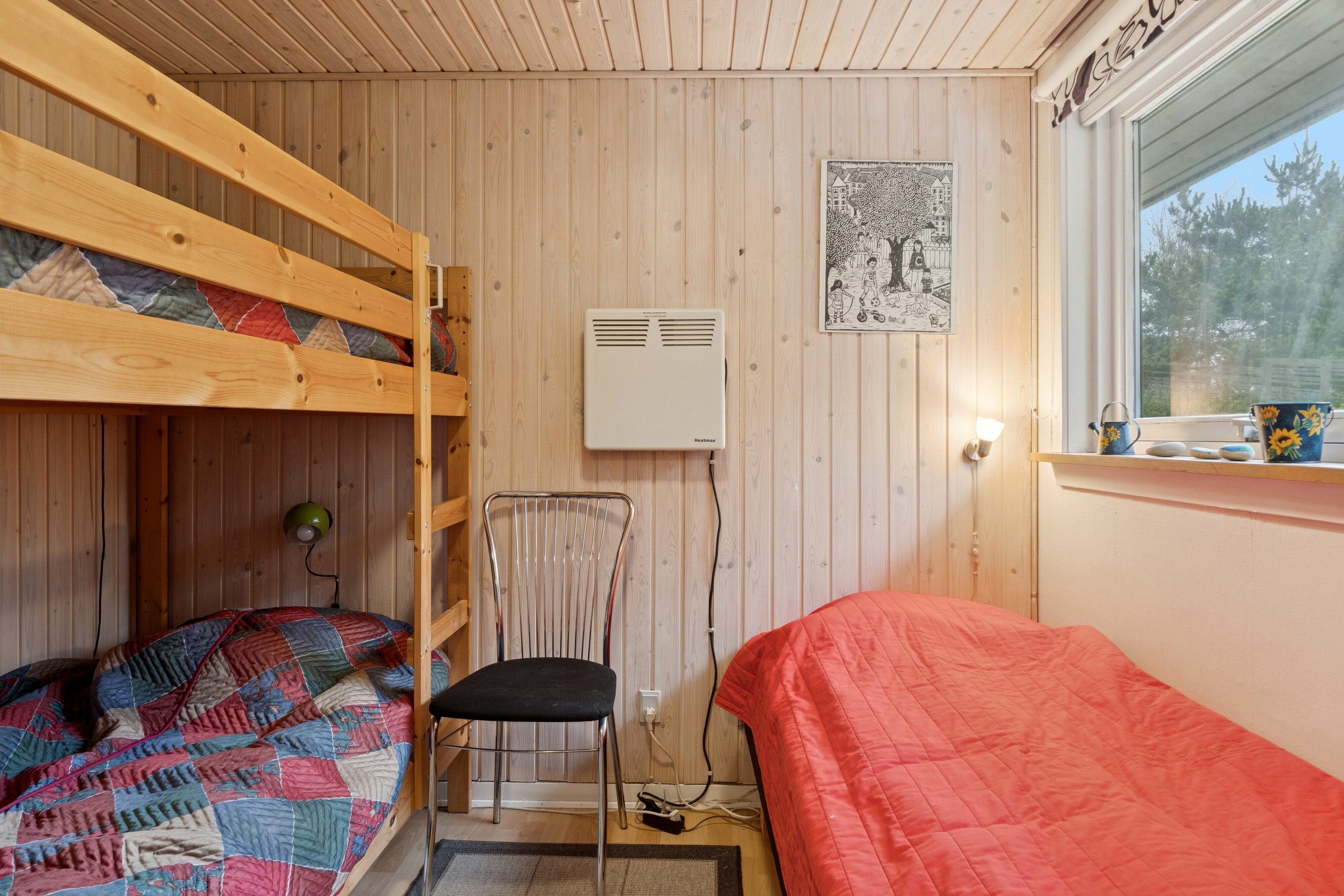 Fremhævet soveværelse billede i fuldskærmstilstand. Billede af Fjordternevej 14, Helligsø, 7760 Hurup Thy