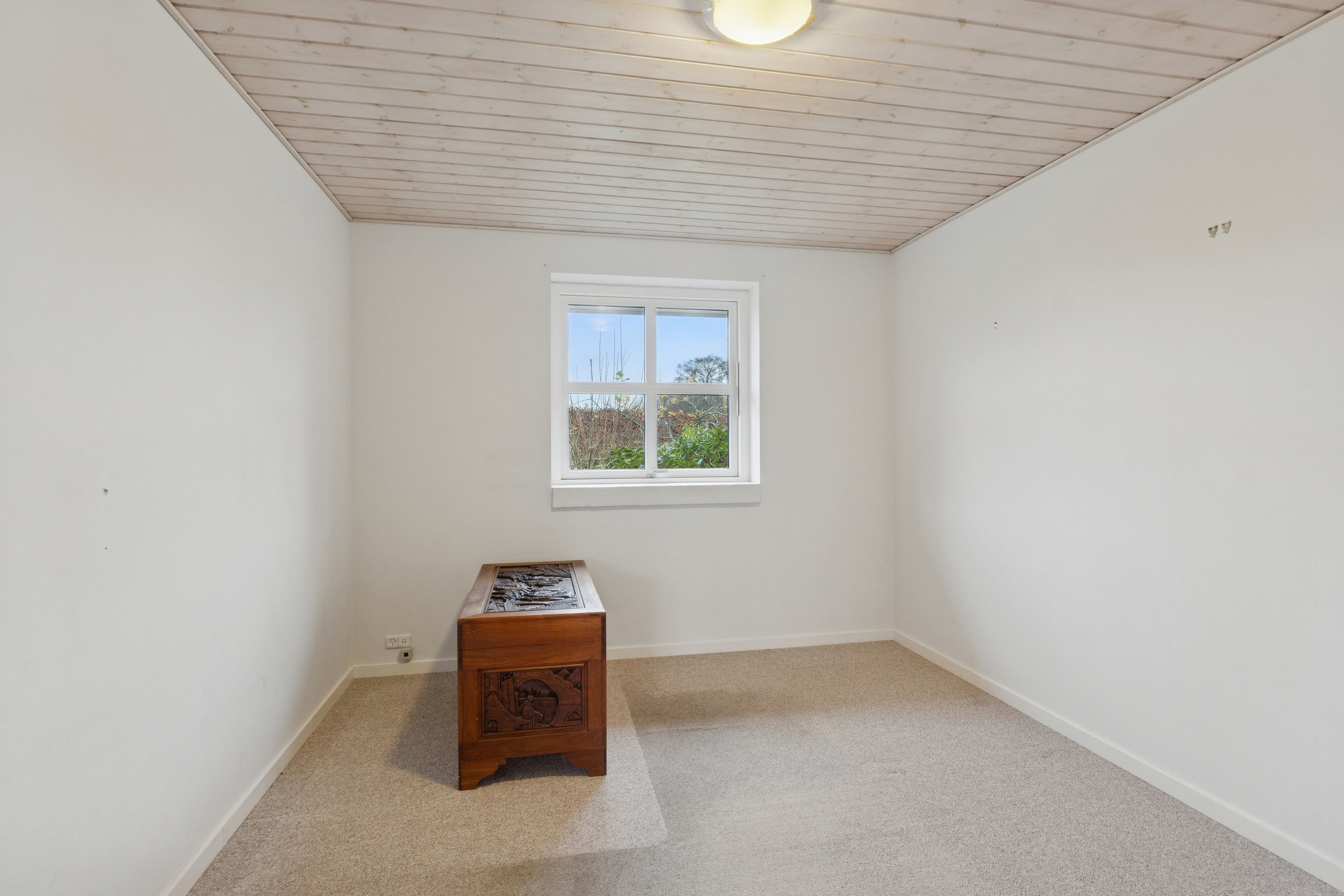 Fremhævet soveværelse billede i fuldskærmstilstand. Billede af Rosengården 19, 4653 Karise