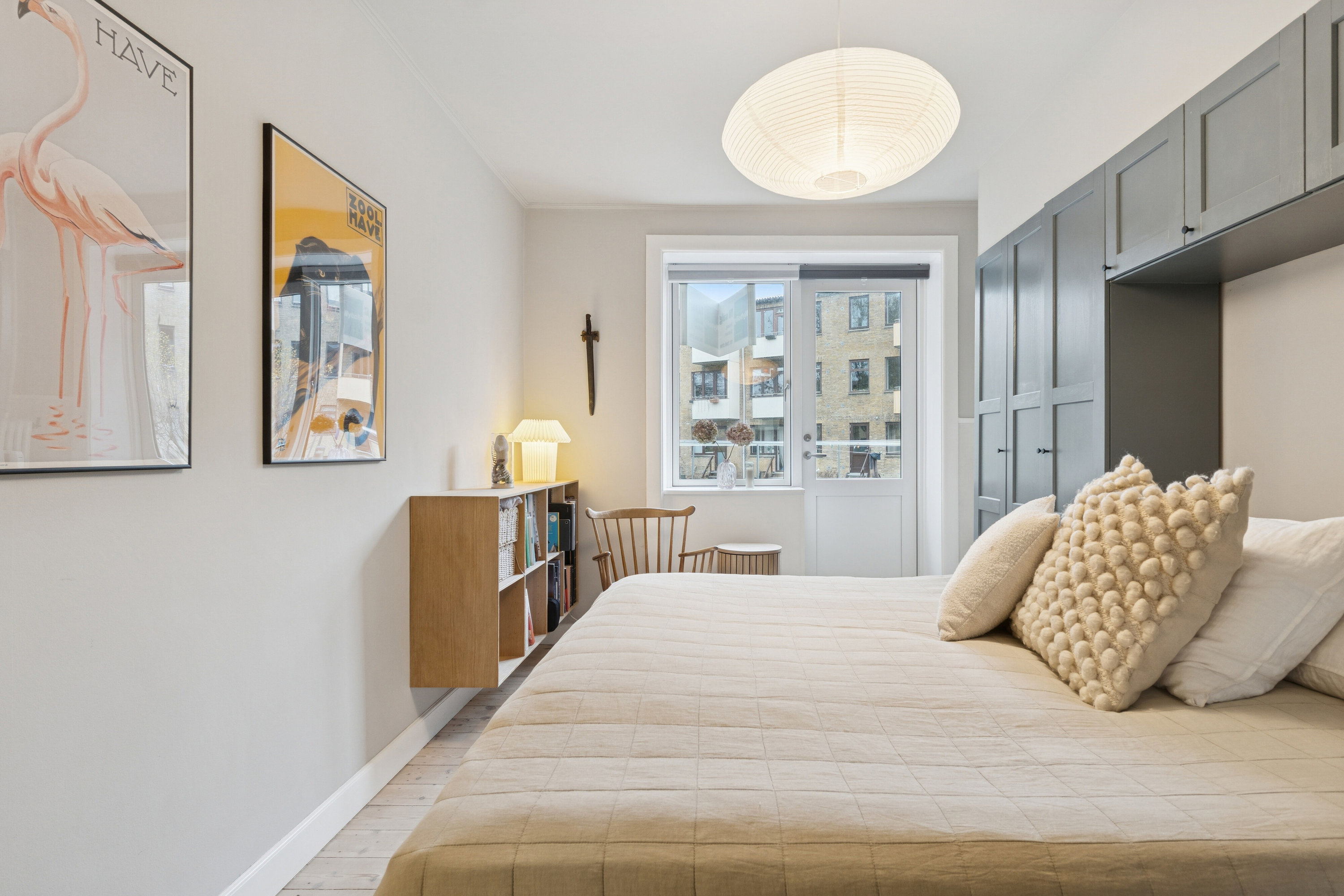 Fremhævet soveværelse billede i fuldskærmstilstand. Billede af Händelsvej 10, st.. th., 2450 København SV