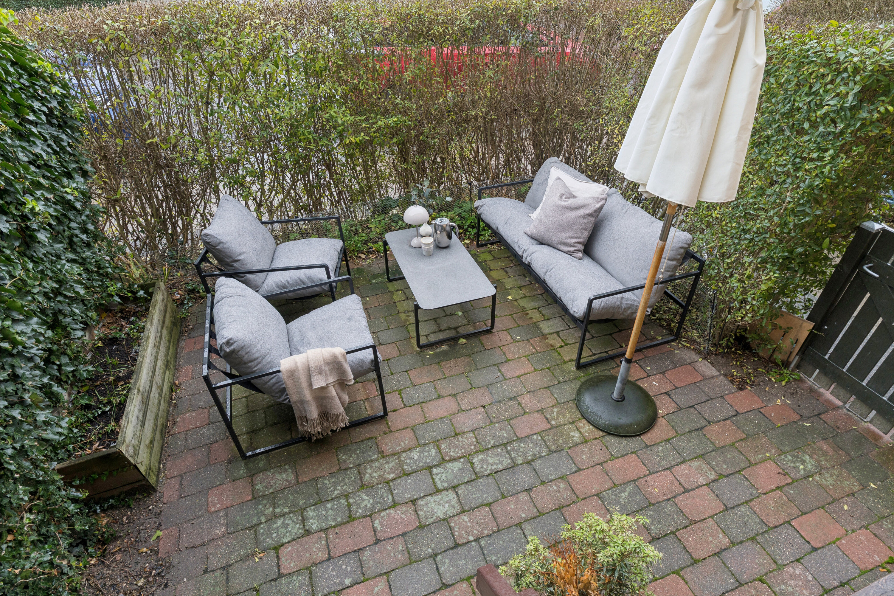 Fremhævet terrasse billede i fuldskærmstilstand. Billede af Händelsvej 10, st.. th., 2450 København SV