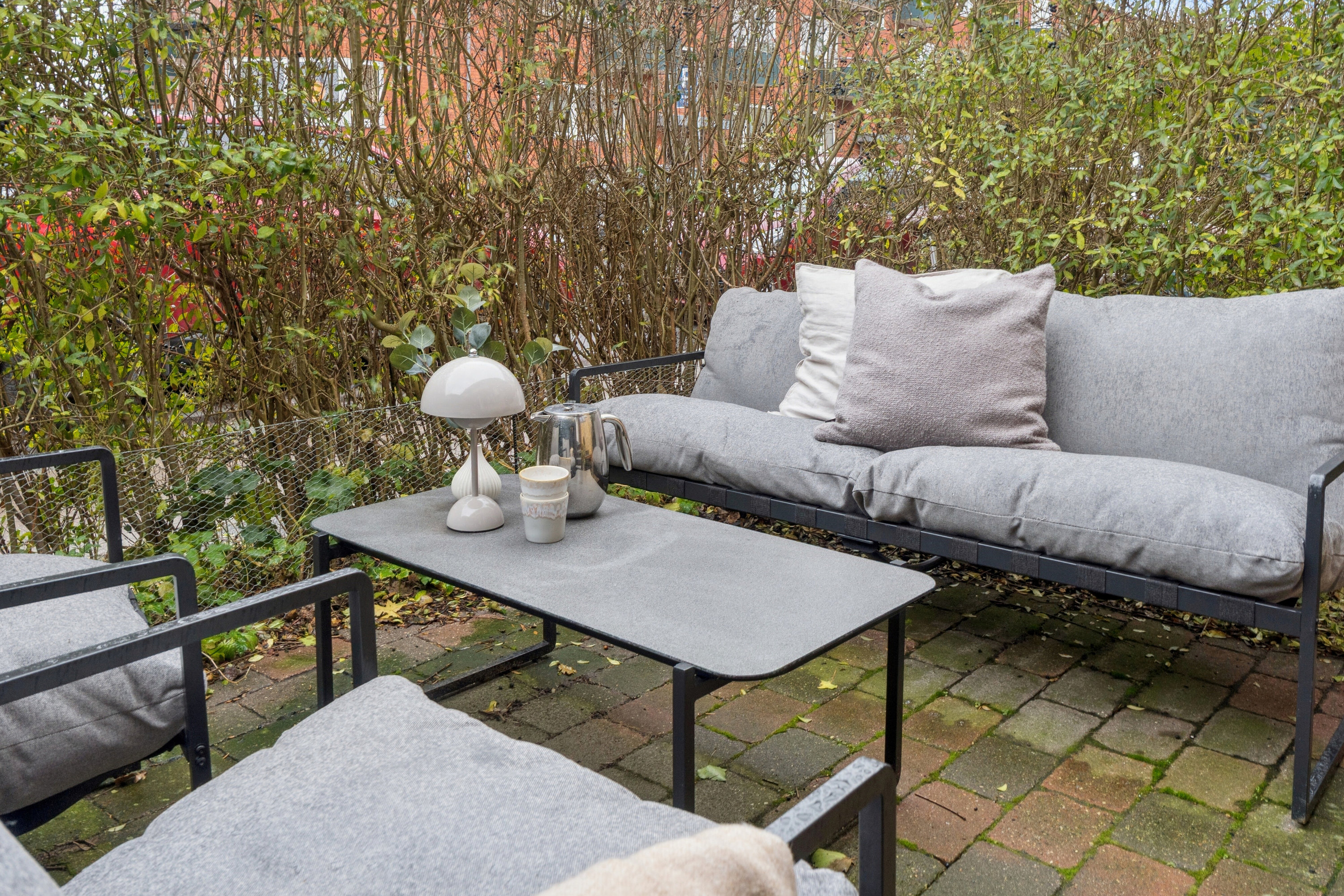 Miniaturebillede 1: terrasse. Billede af Händelsvej 10, st.. th., 2450 København SV