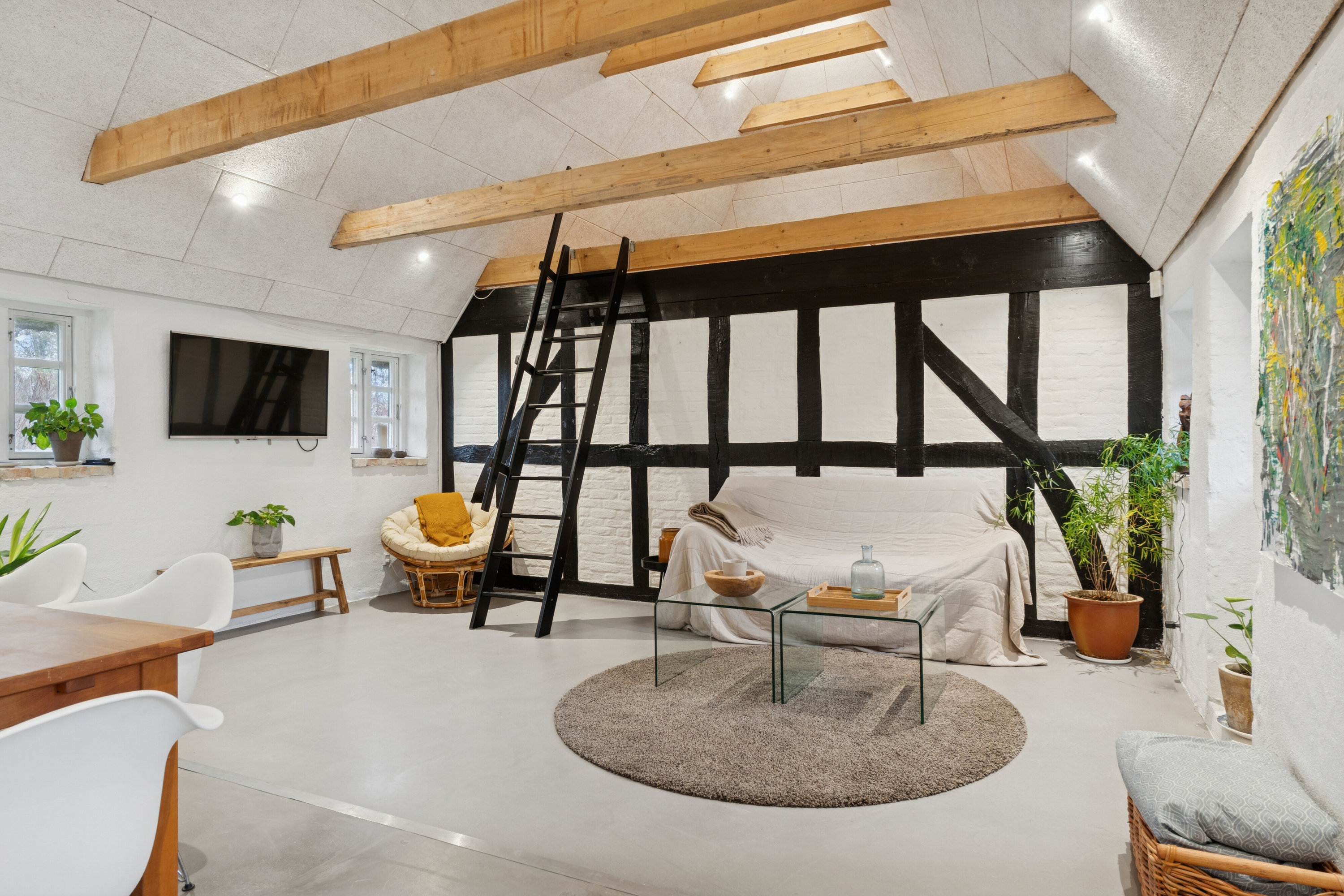 Fremhævet stue billede i fuldskærmstilstand. Billede af Labirksgyden 75, Birkum, 5220 Odense SØ