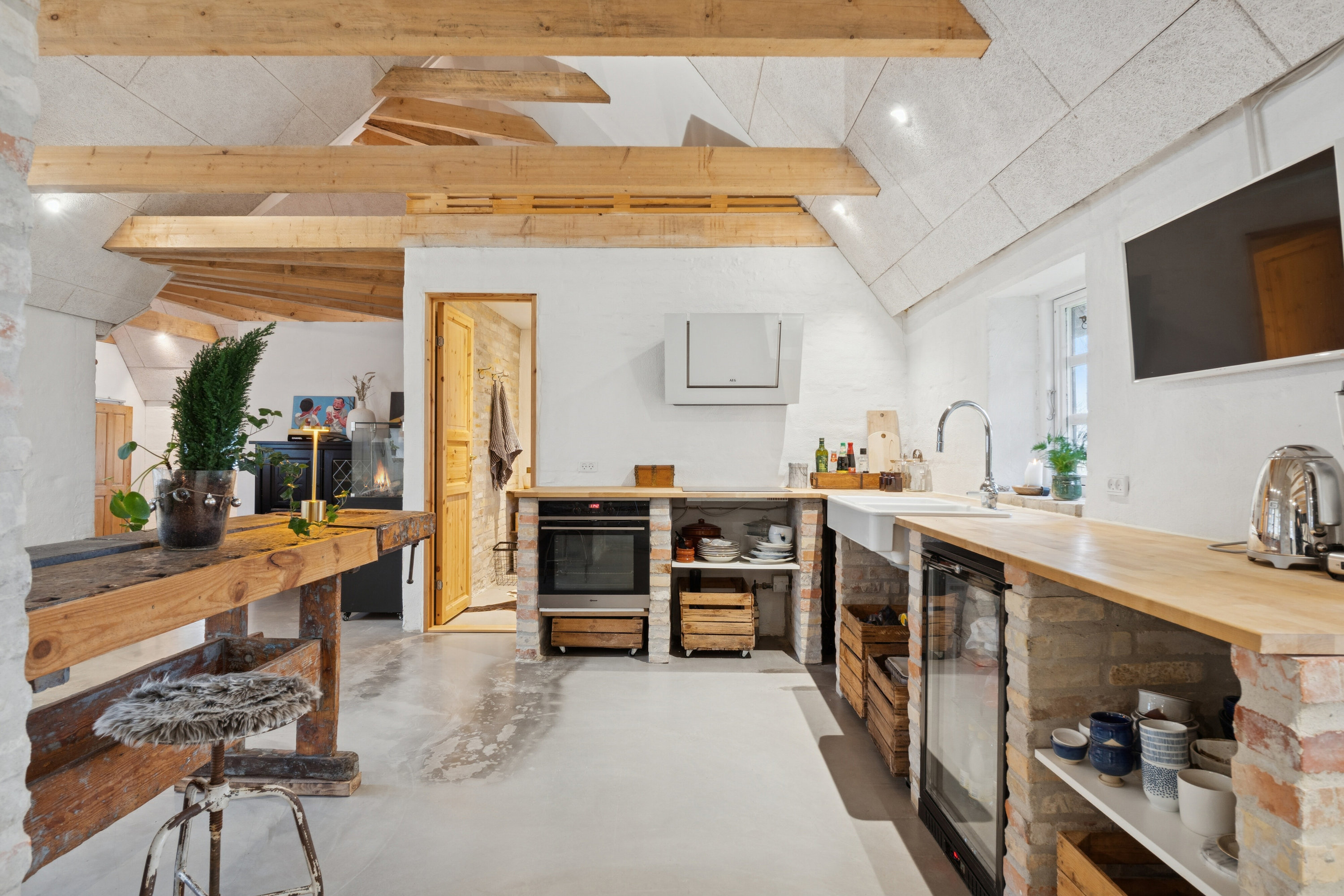 Fremhævet køkken billede i fuldskærmstilstand. Billede af Labirksgyden 75, Birkum, 5220 Odense SØ