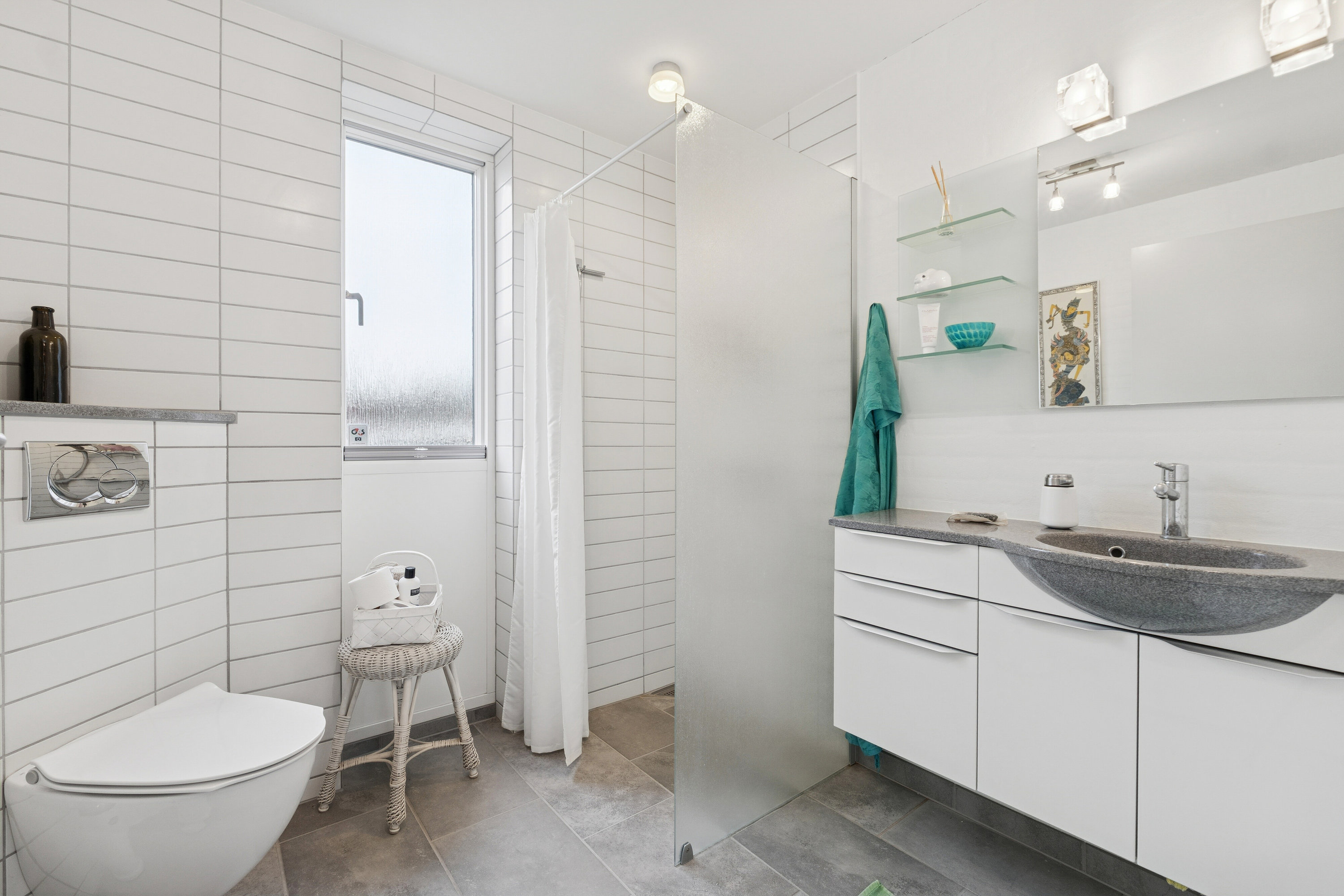 Fremhævet badeværelse billede i fuldskærmstilstand. Billede af Skyumvej 13, Vilsund, 7700 Thisted