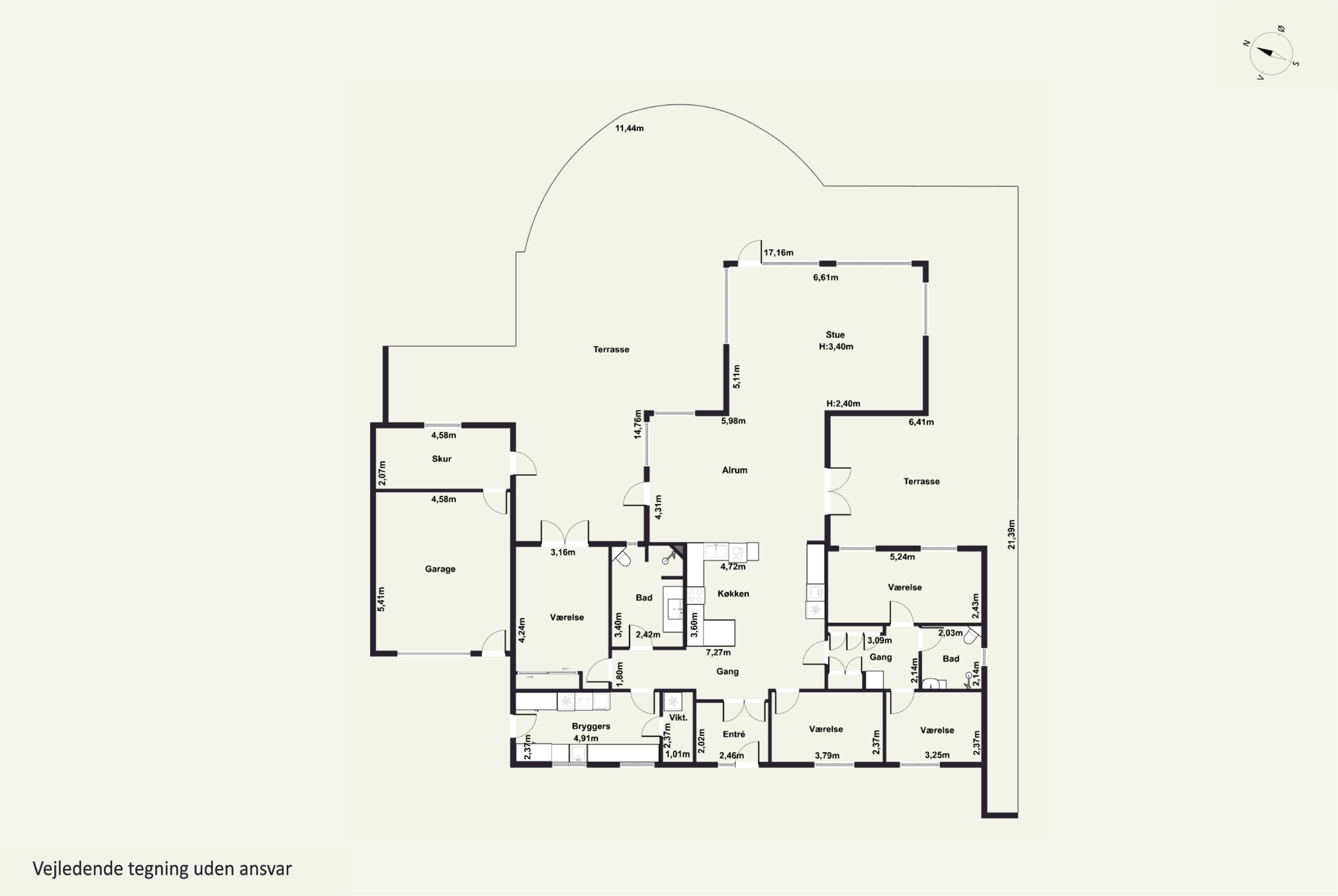 Plantegninger billede af Skyumvej 13, Vilsund, 7700 Thisted