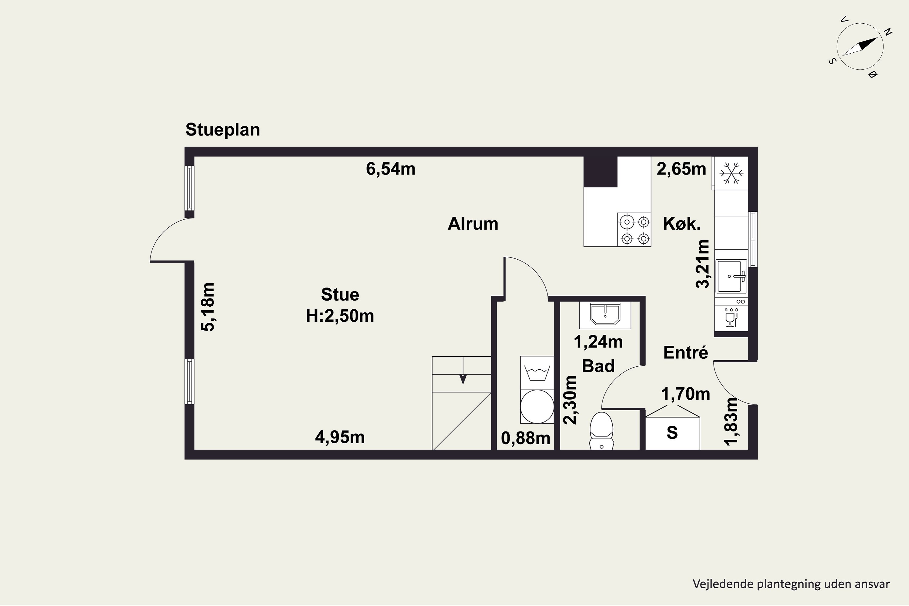 Plantegninger billede af Egå Engvej 88, 8250 Egå