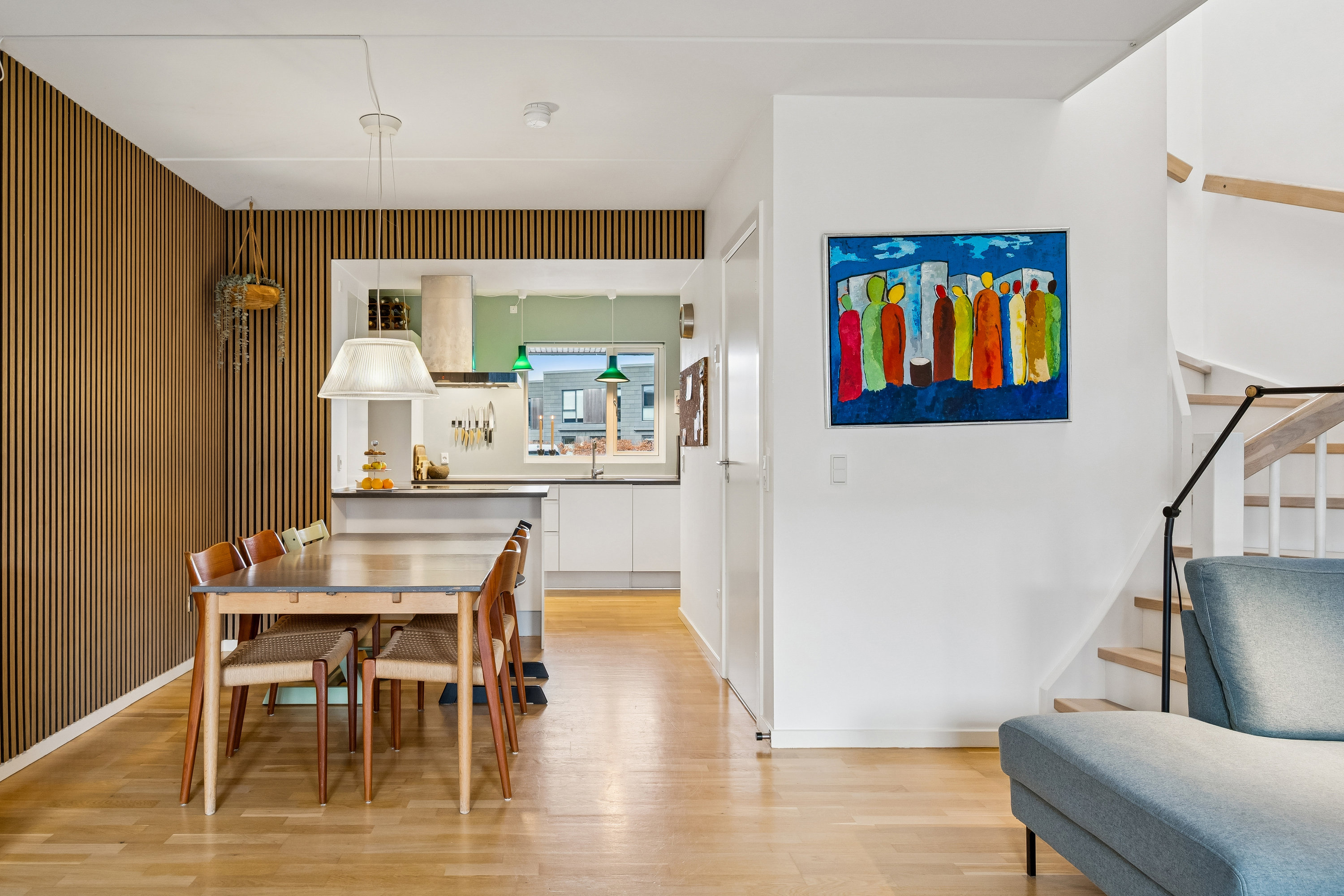 Fremhævet spisestue billede i fuldskærmstilstand. Billede af Egå Engvej 88, 8250 Egå